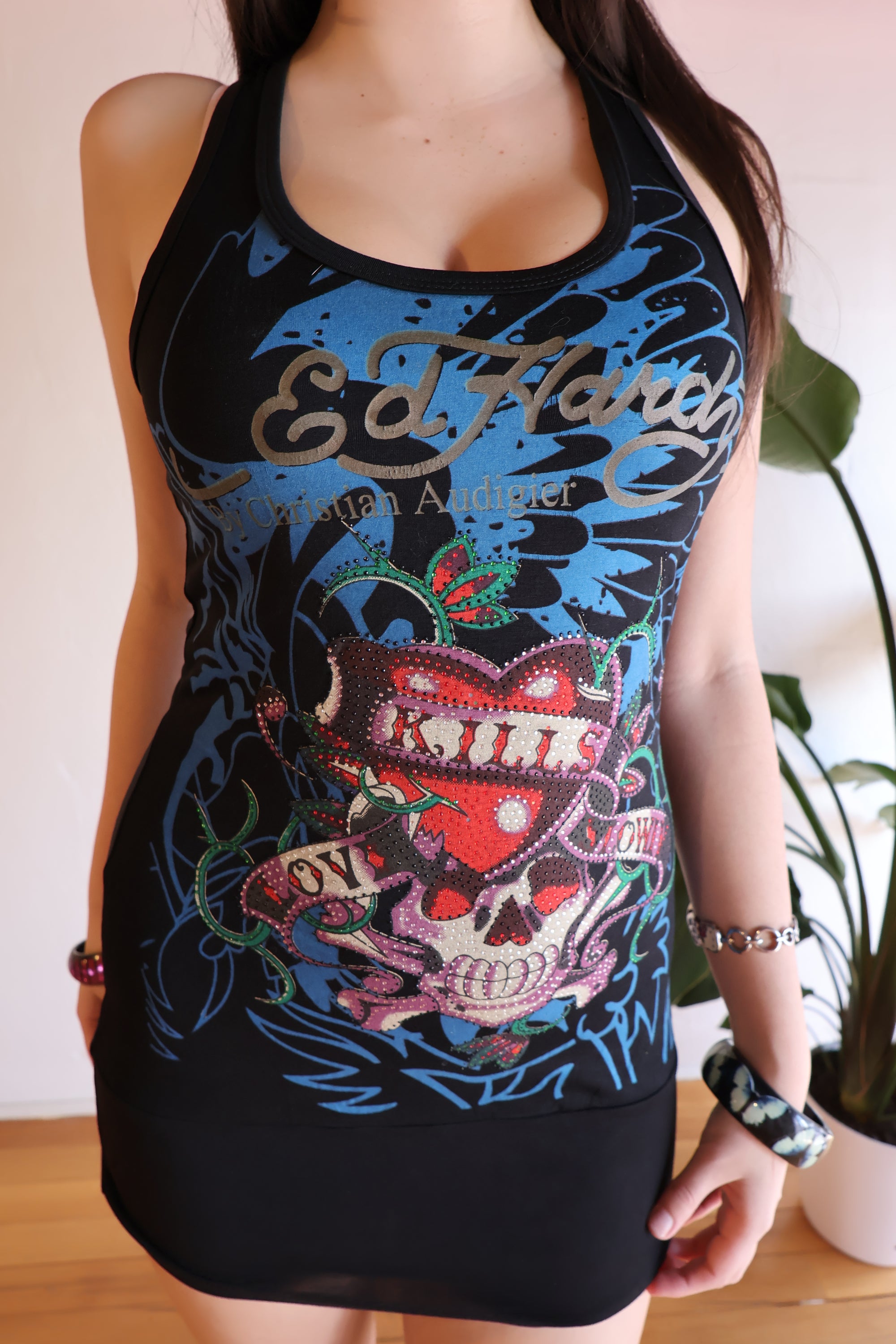 Ed Hardy Black Dress S