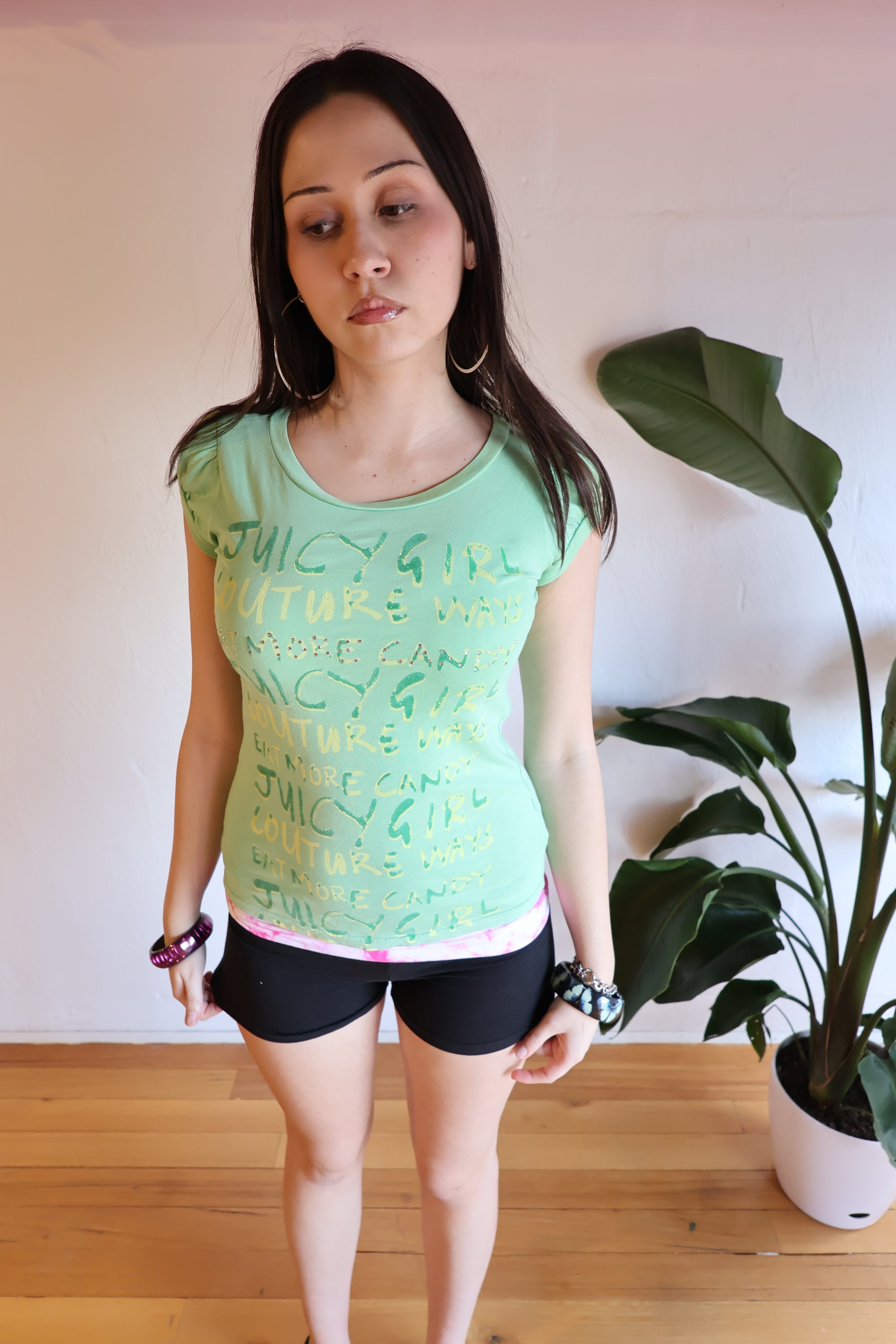 Juicy Couture Green Top S