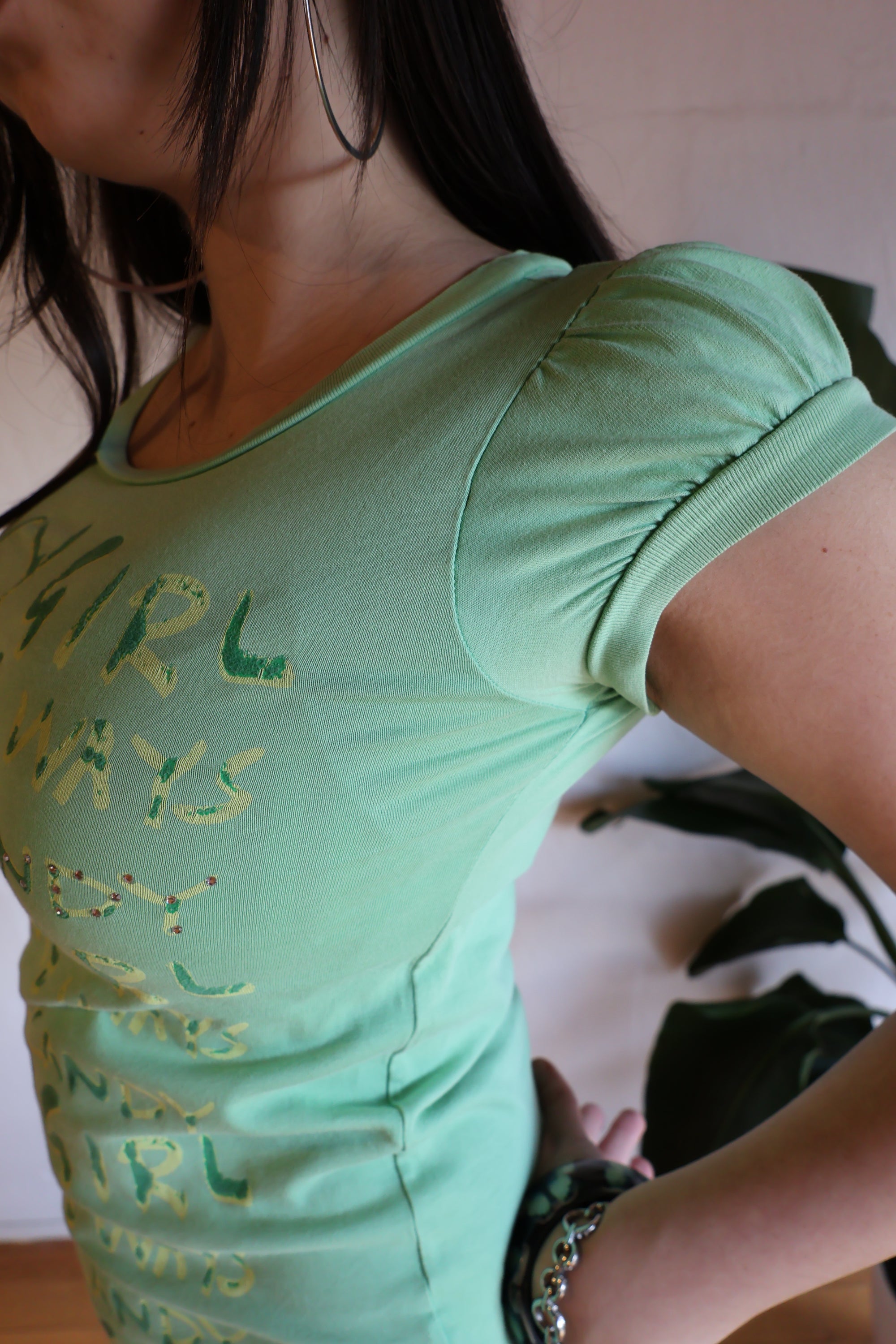 Juicy Couture Green Top S
