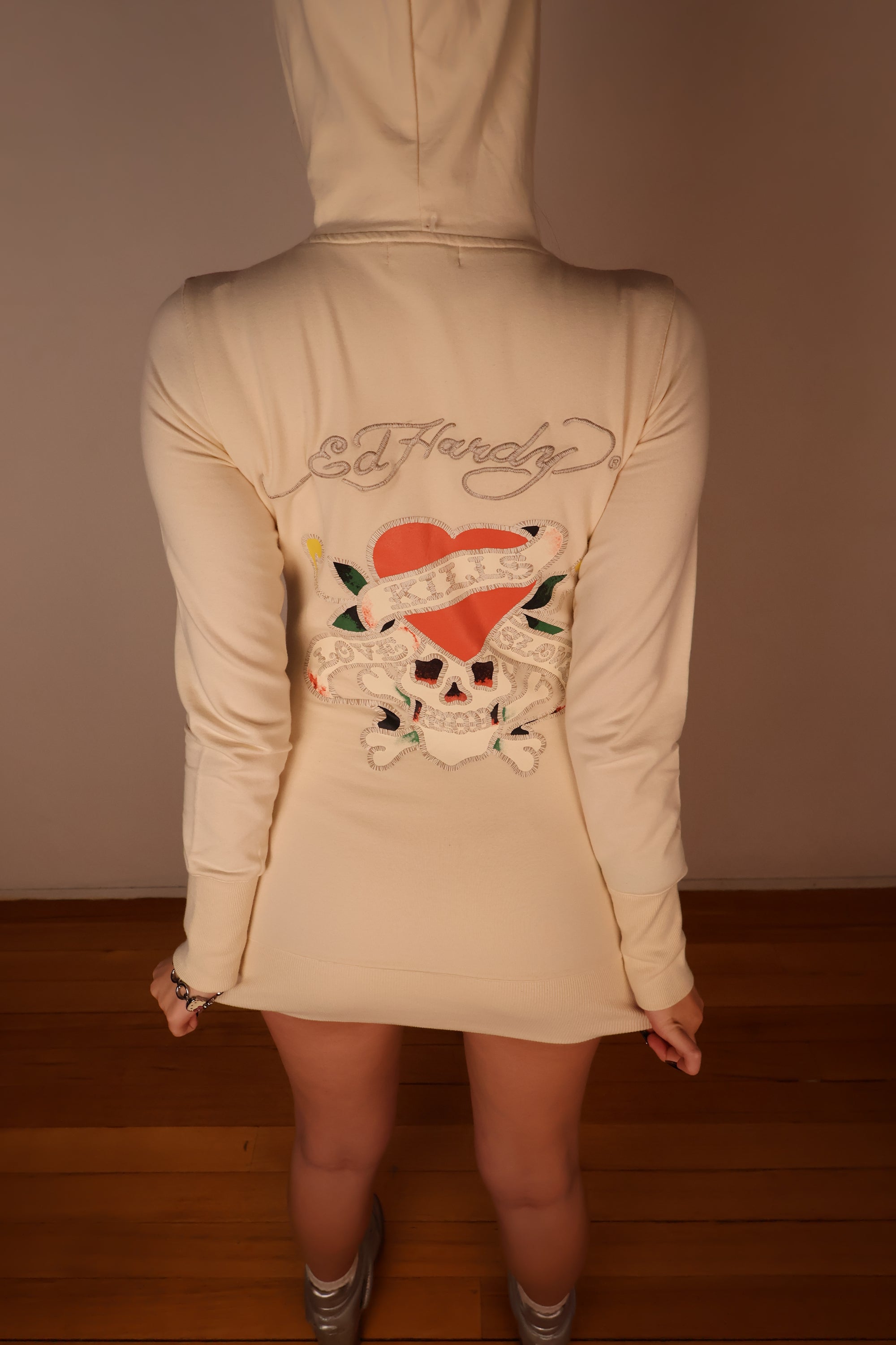 Ed Hardy Hoodie Dress S