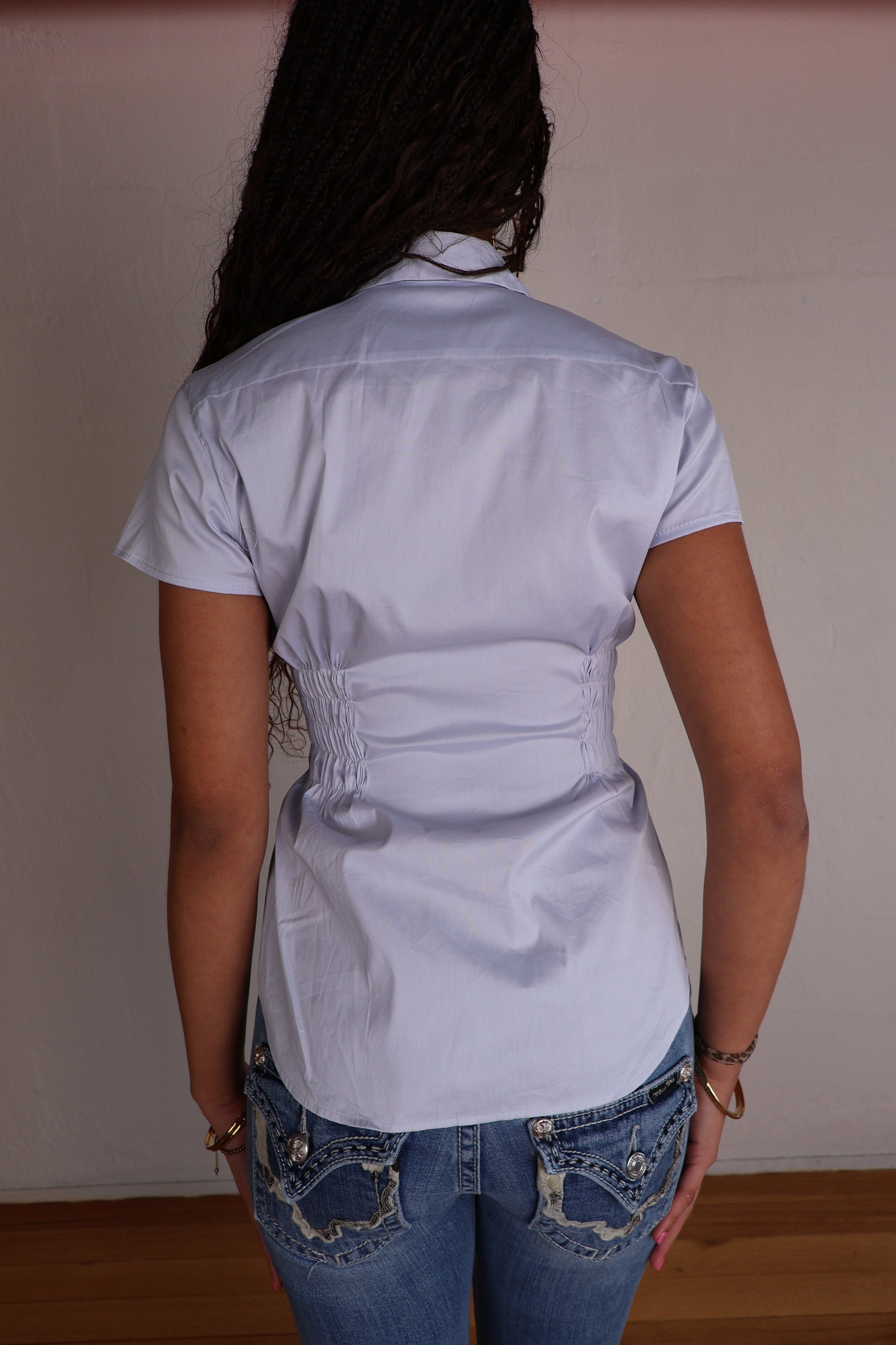 Up-Cycled Button Up S