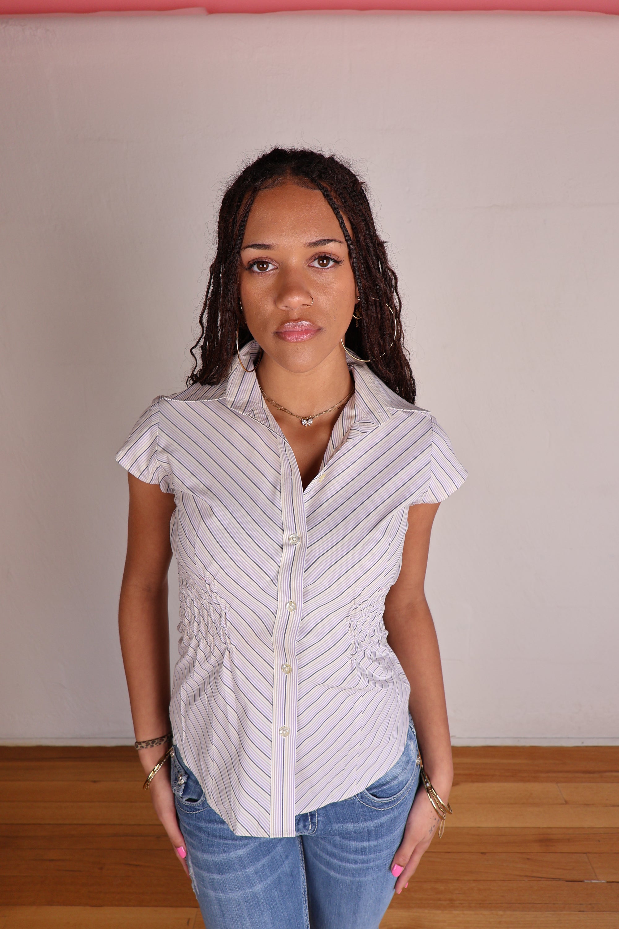 Up-Cycled Button Up
