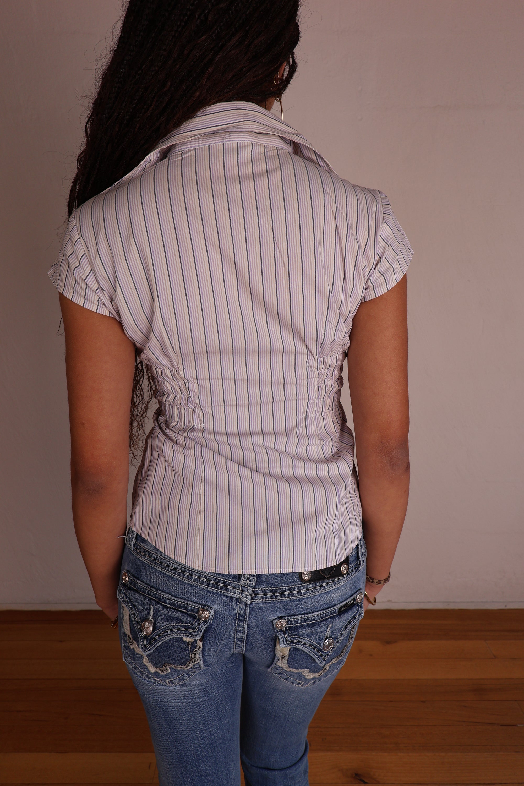 Up-Cycled Button Up