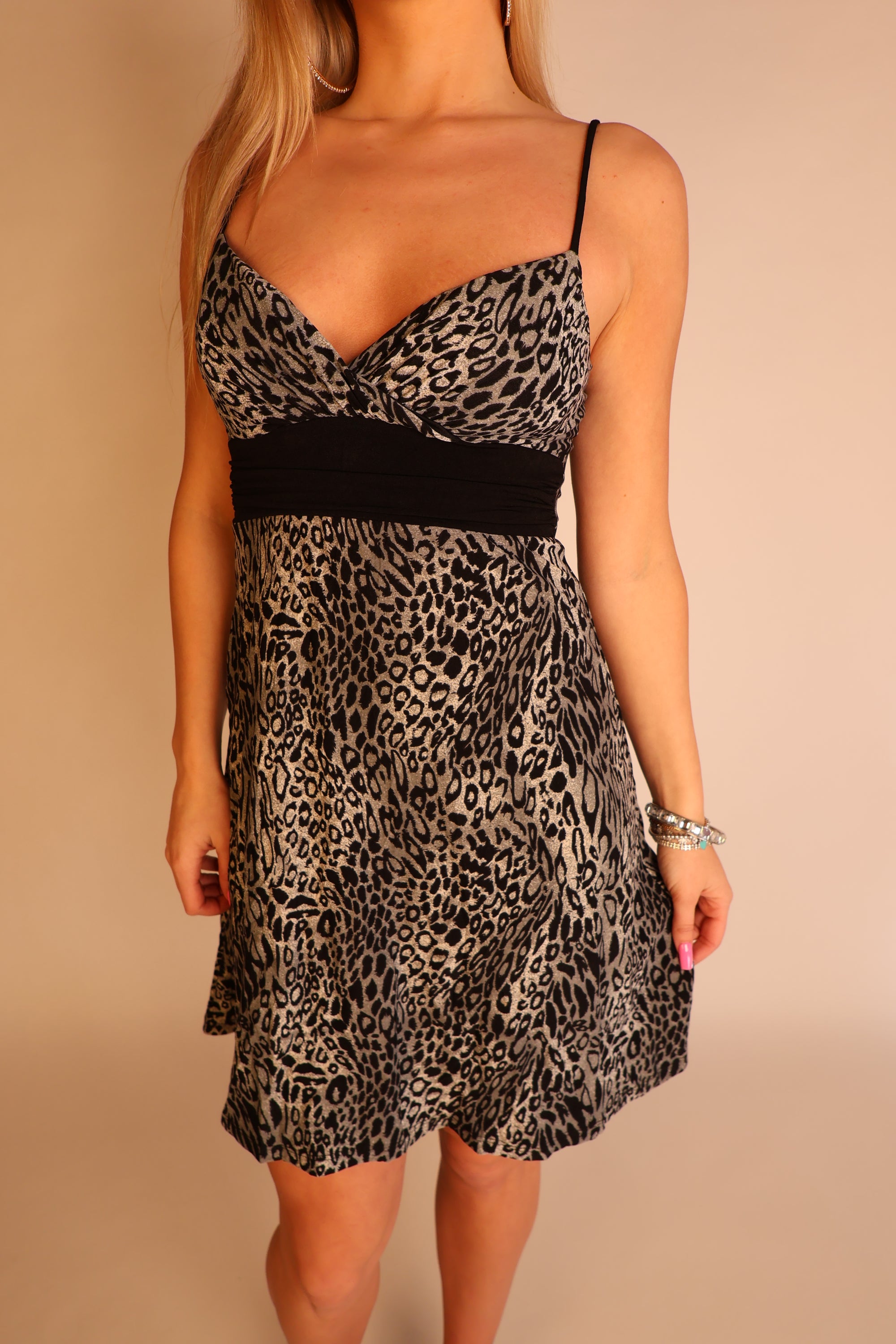 Snow Leopard Dress S/M