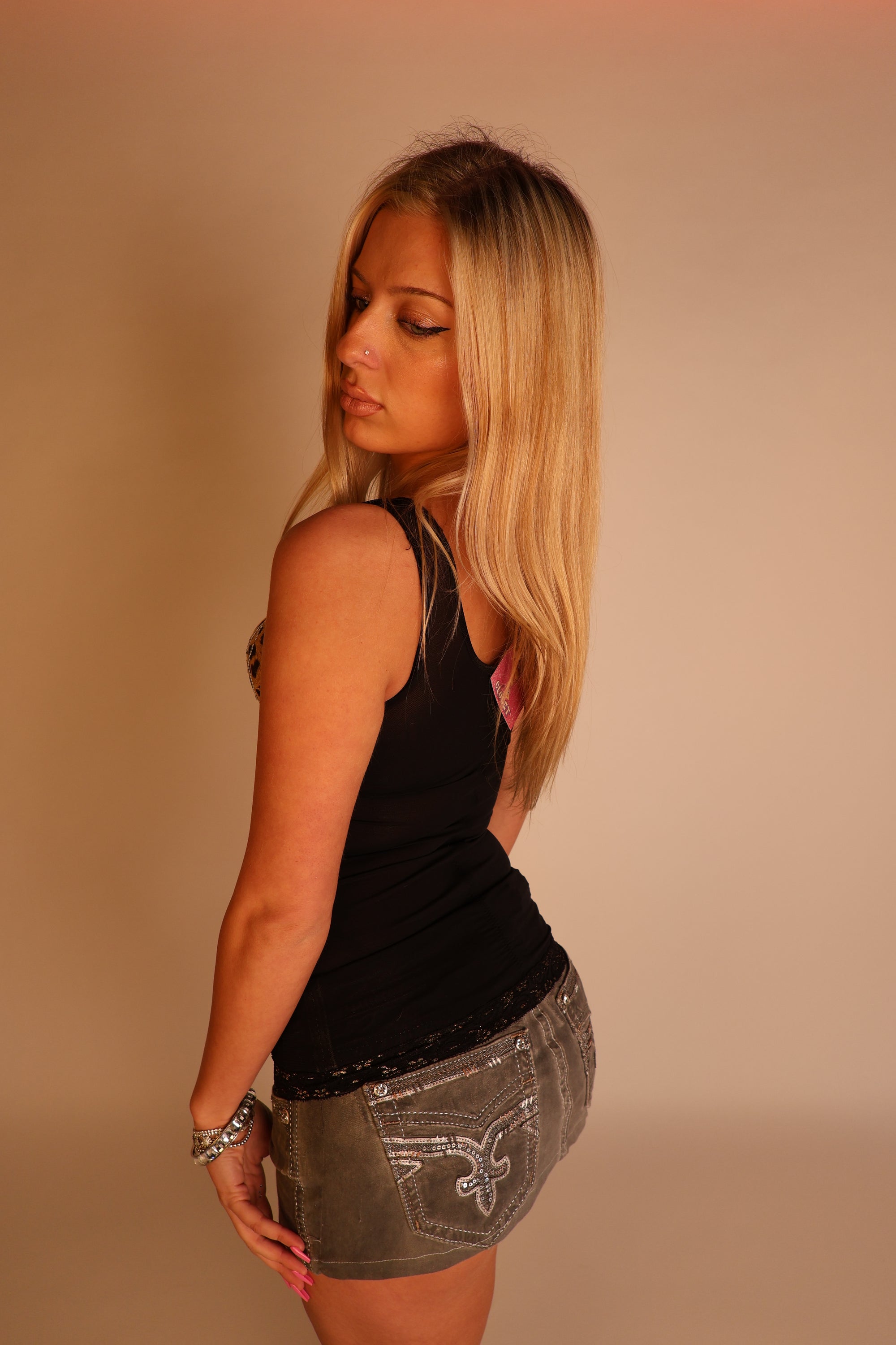 Playboy Cheetah Top S/M