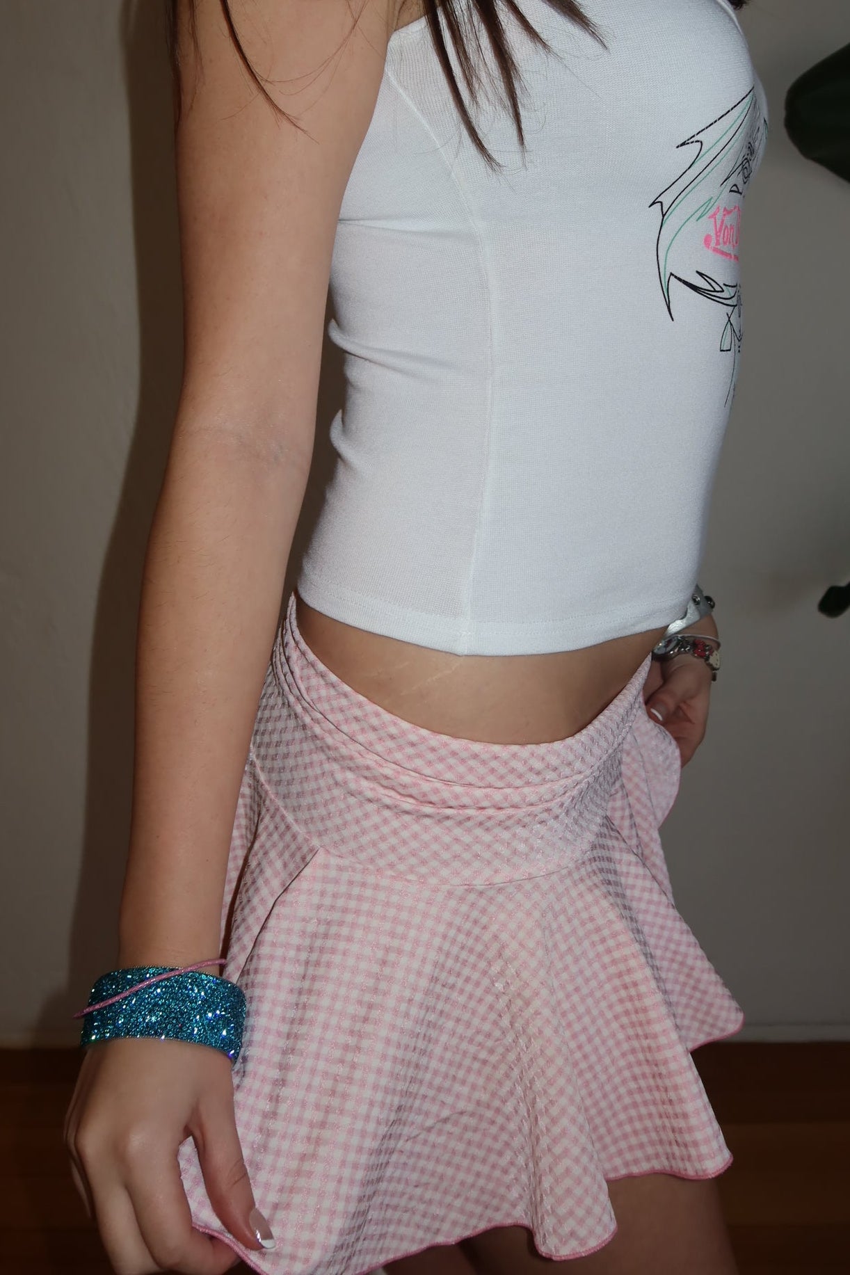 Ultra Mini Wrap Skirt S/M