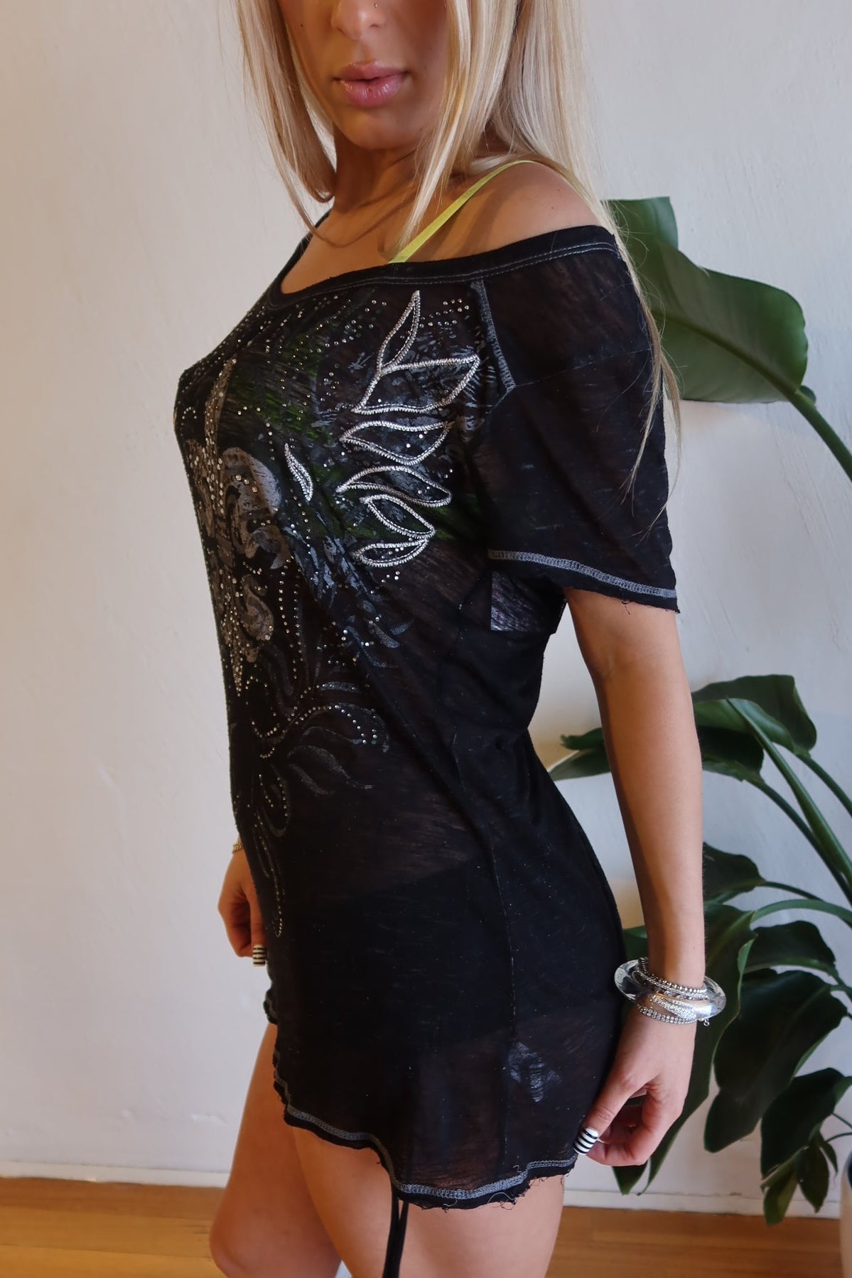 Grunge Mcbling Top M