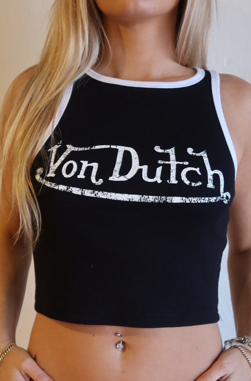 Von Dutch Cropped Tank S