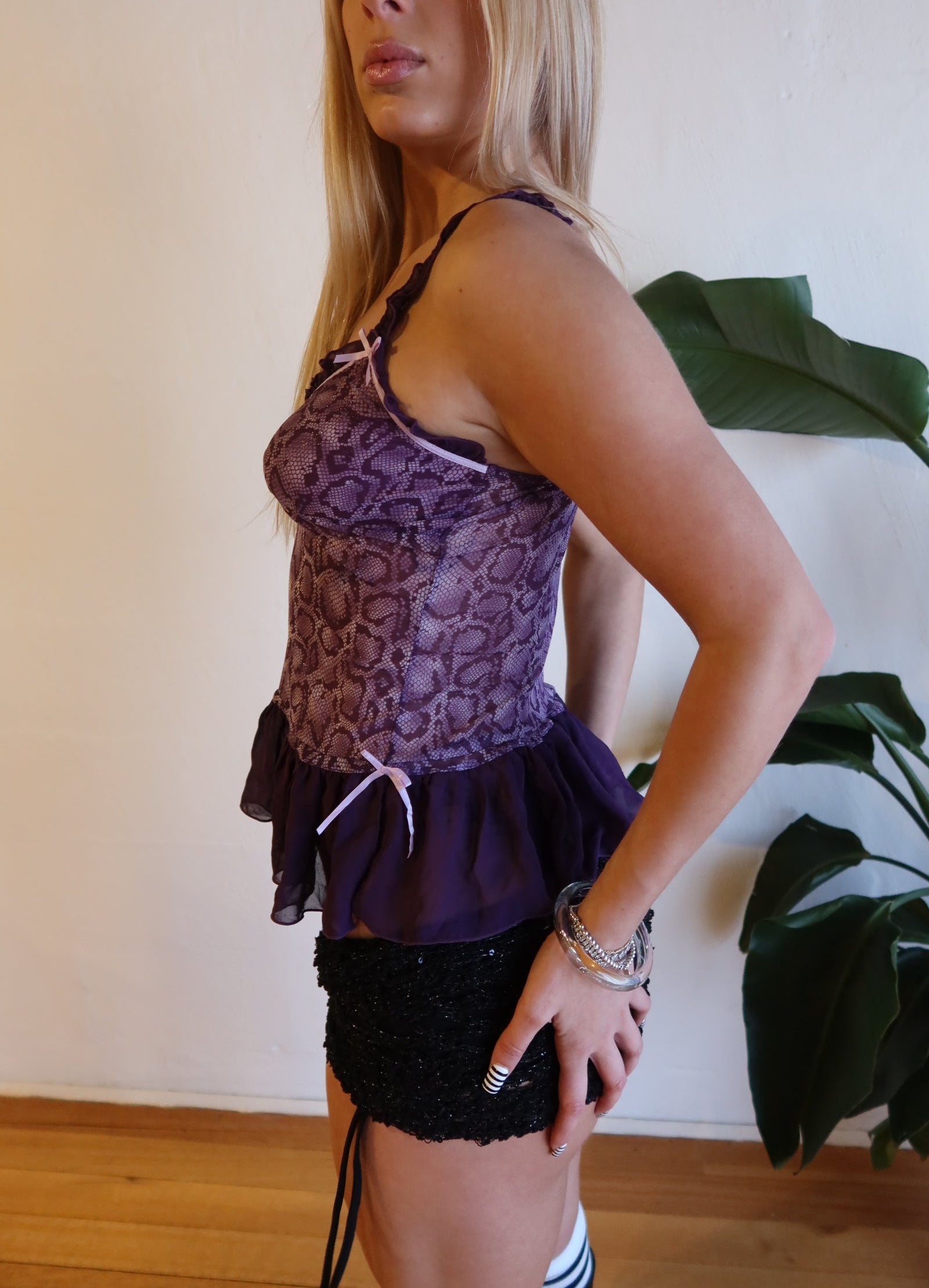 SnakePrint Cami S/M