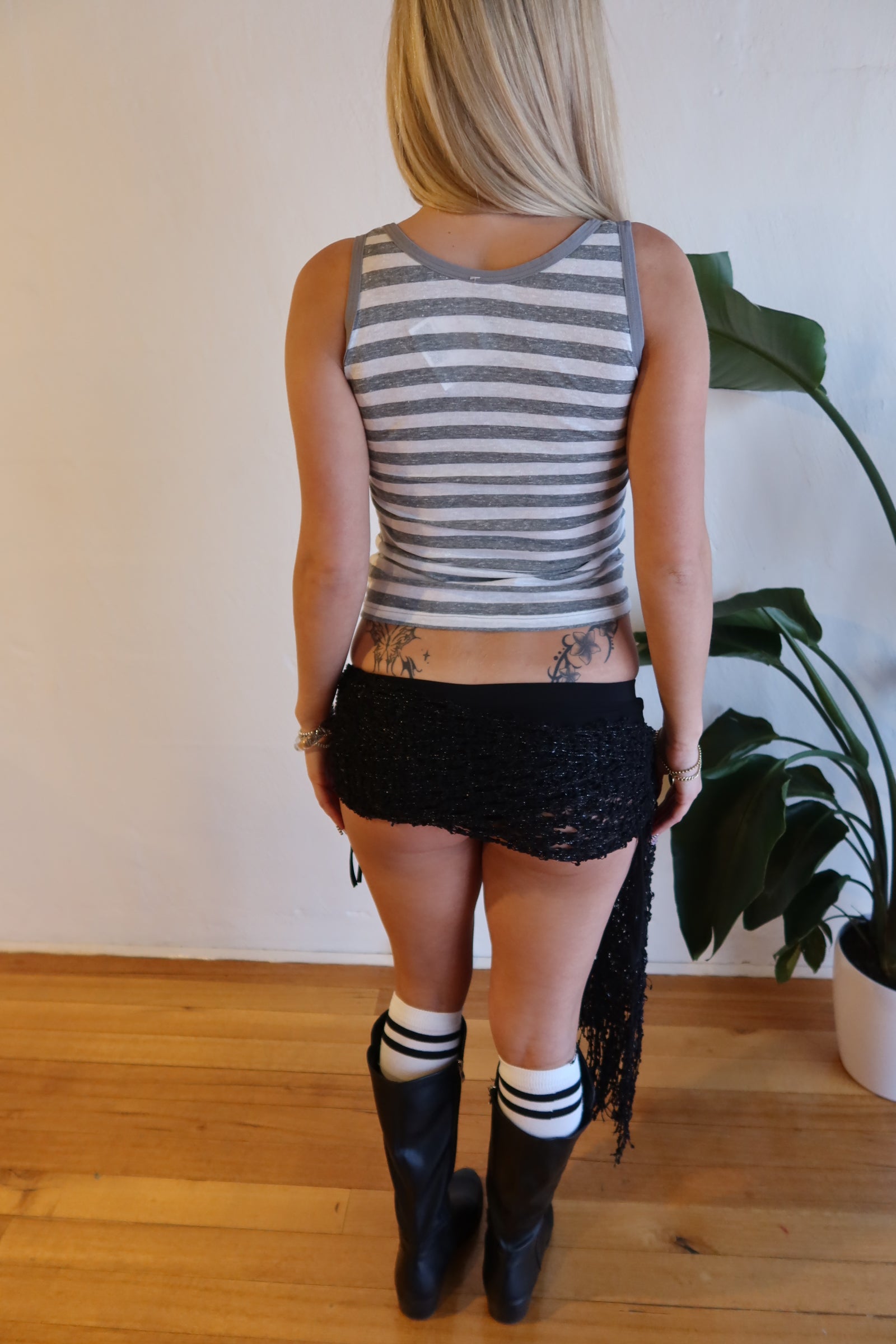 Up-Cycled Striped Tank S