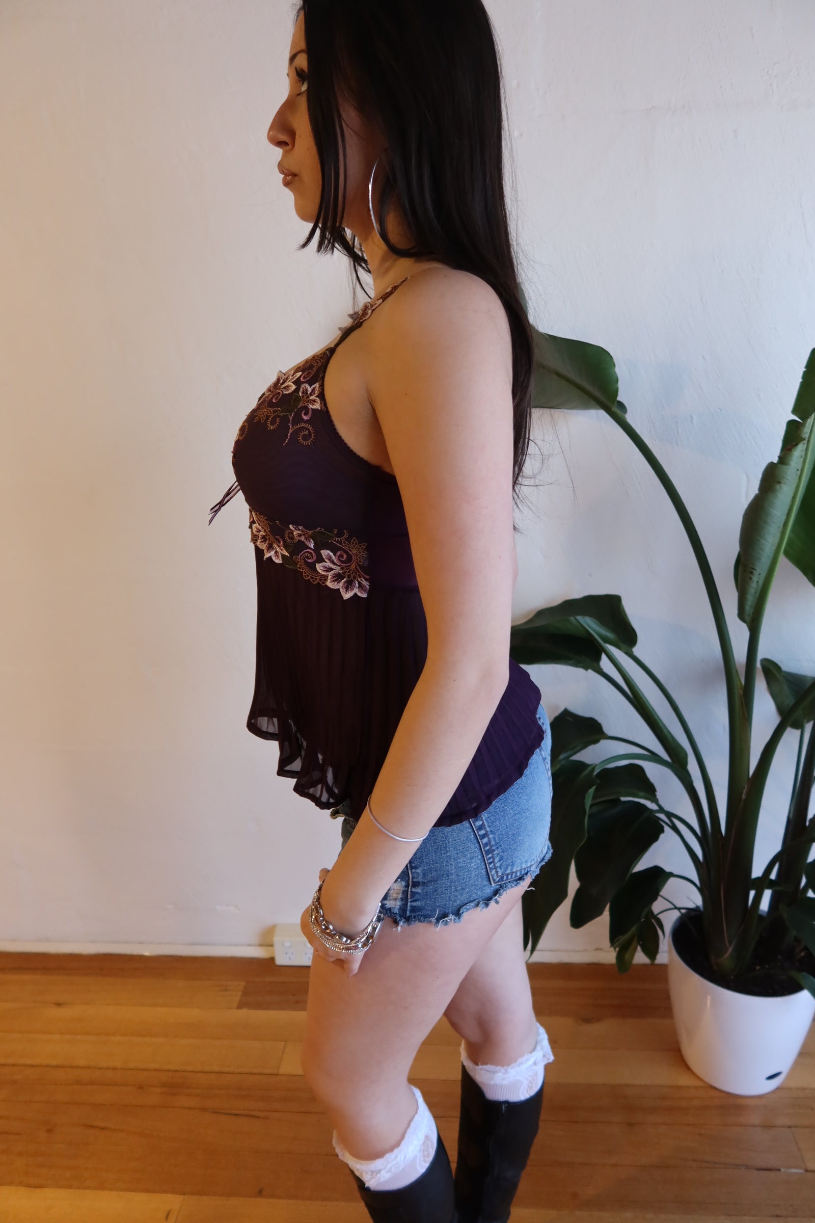 Purple Y2K Cami S/M