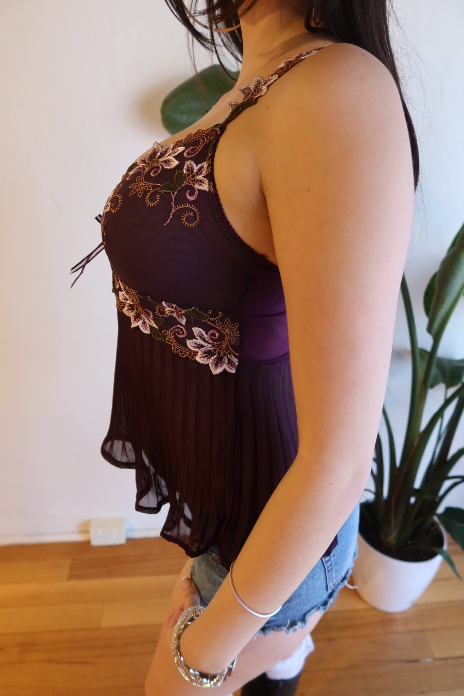 Purple Y2K Cami S/M
