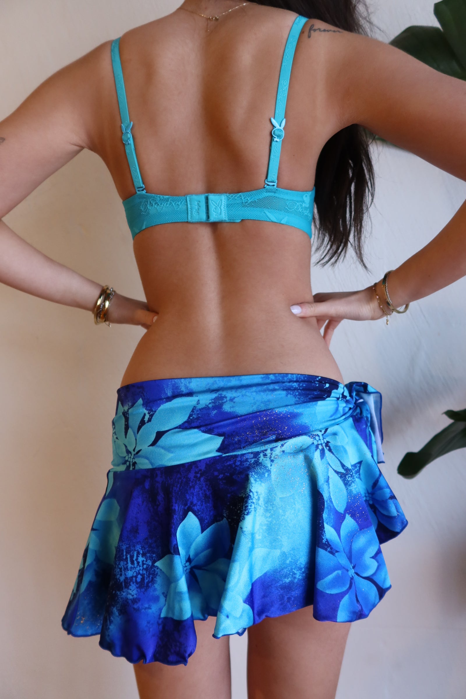 Y2K Wrap Mini Skirt XS/S