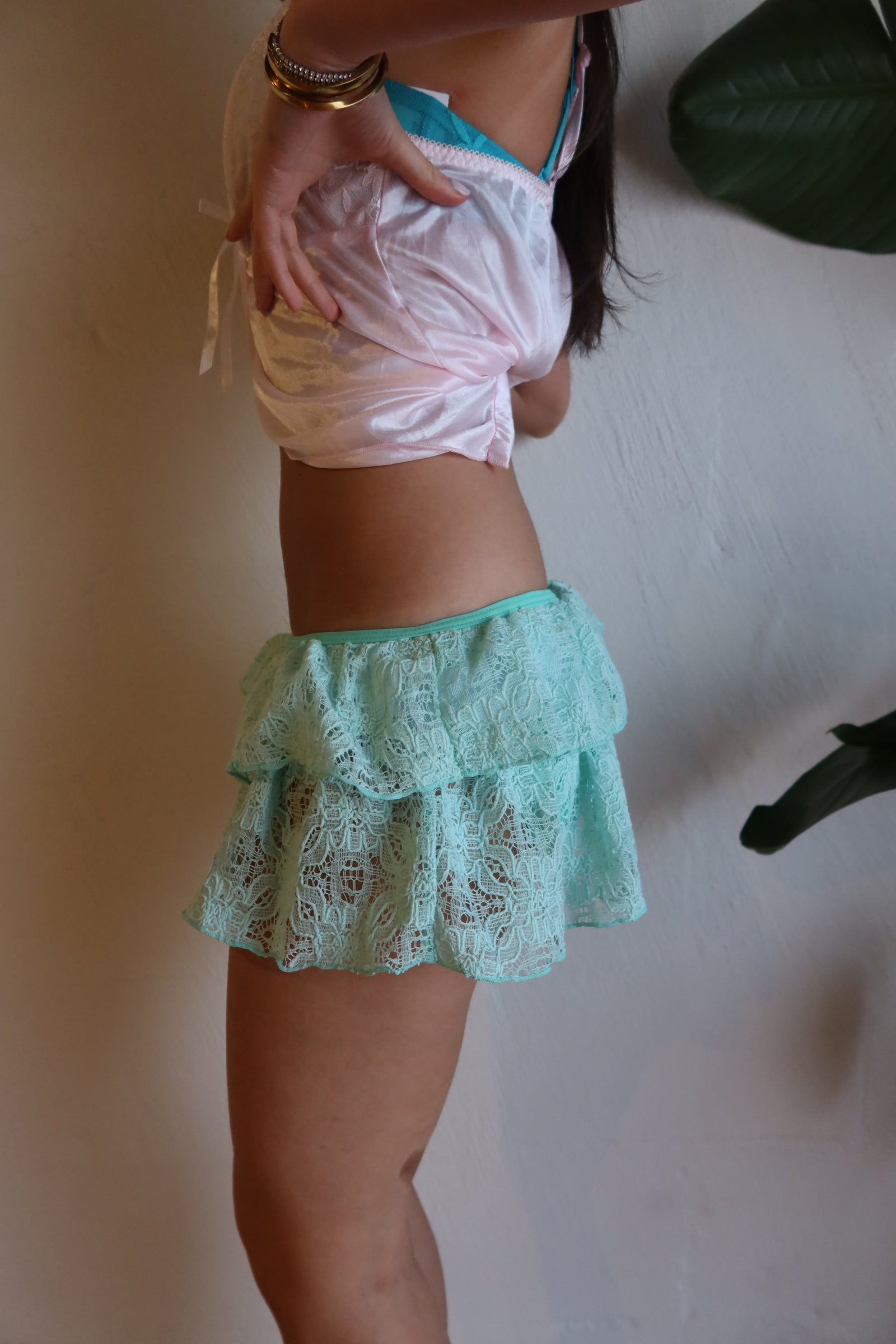 Y2K Ultra Mini Skirt XXS/XS