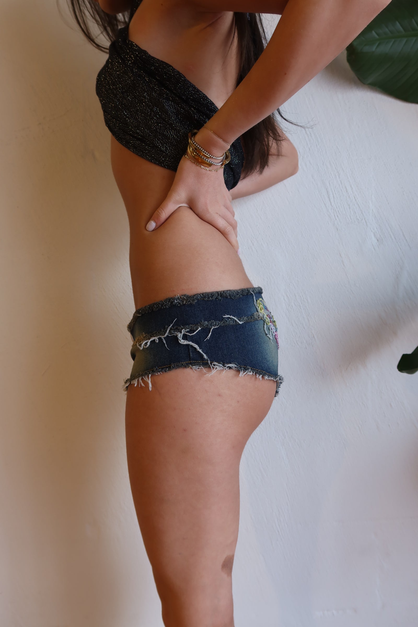 ULTRA Mini Denim Shortie's XXS/XS