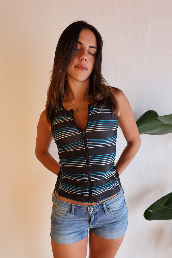 Y2K Sporty Tank S