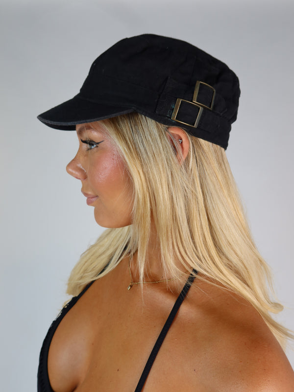Black Buckle Festi Cap