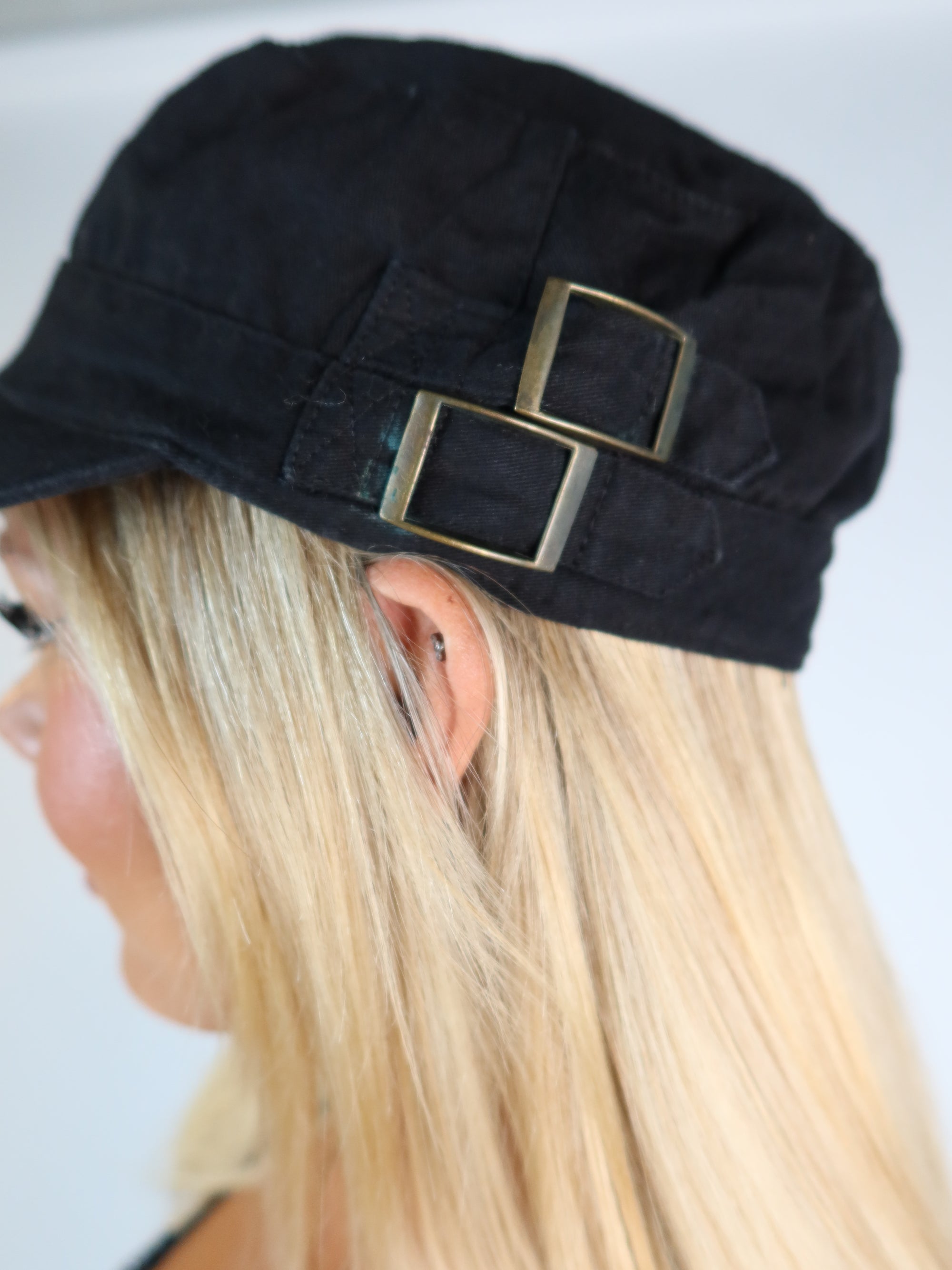 Black Buckle Festi Cap