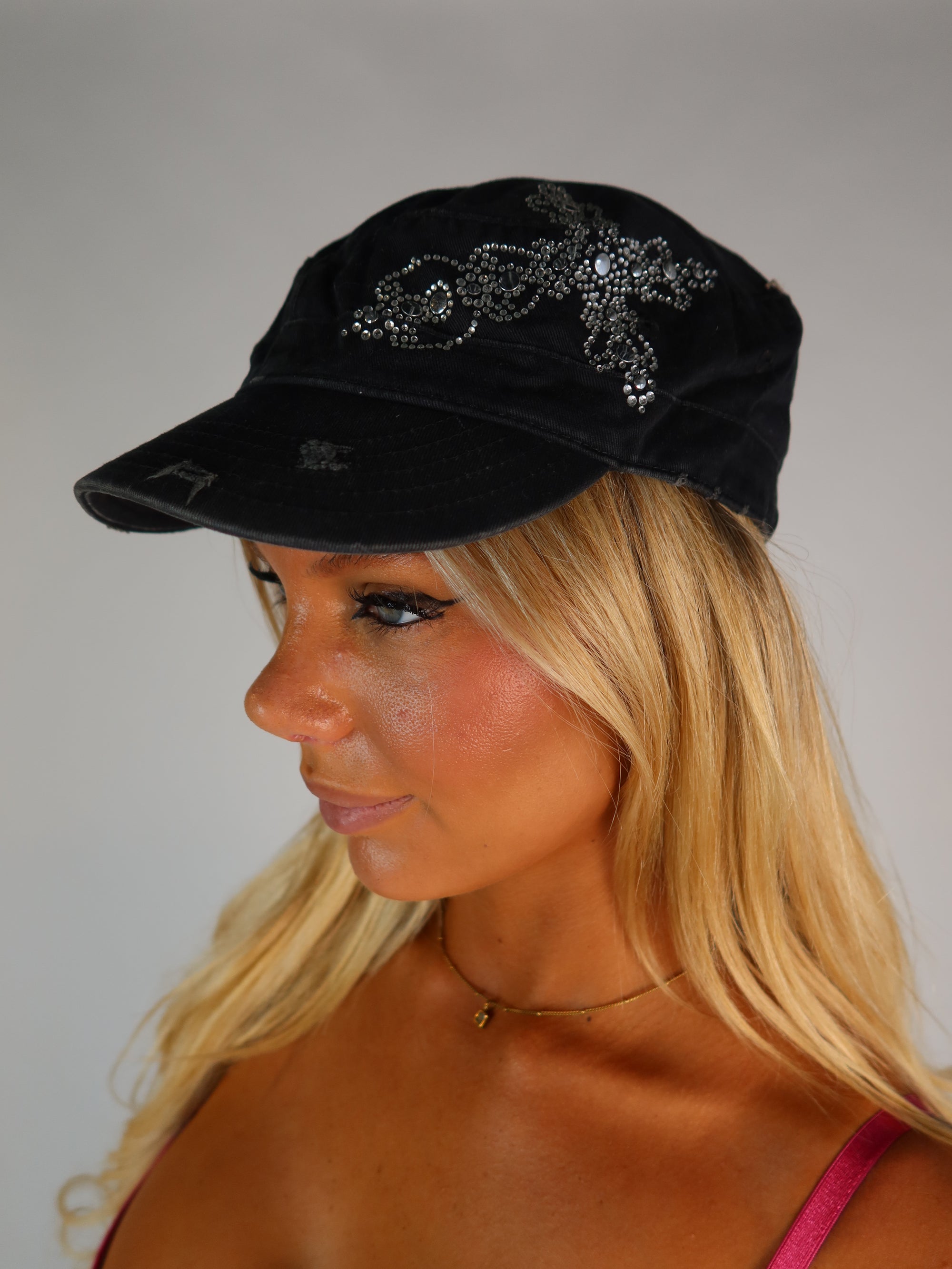 Rhinestone Cadet Festi Cap
