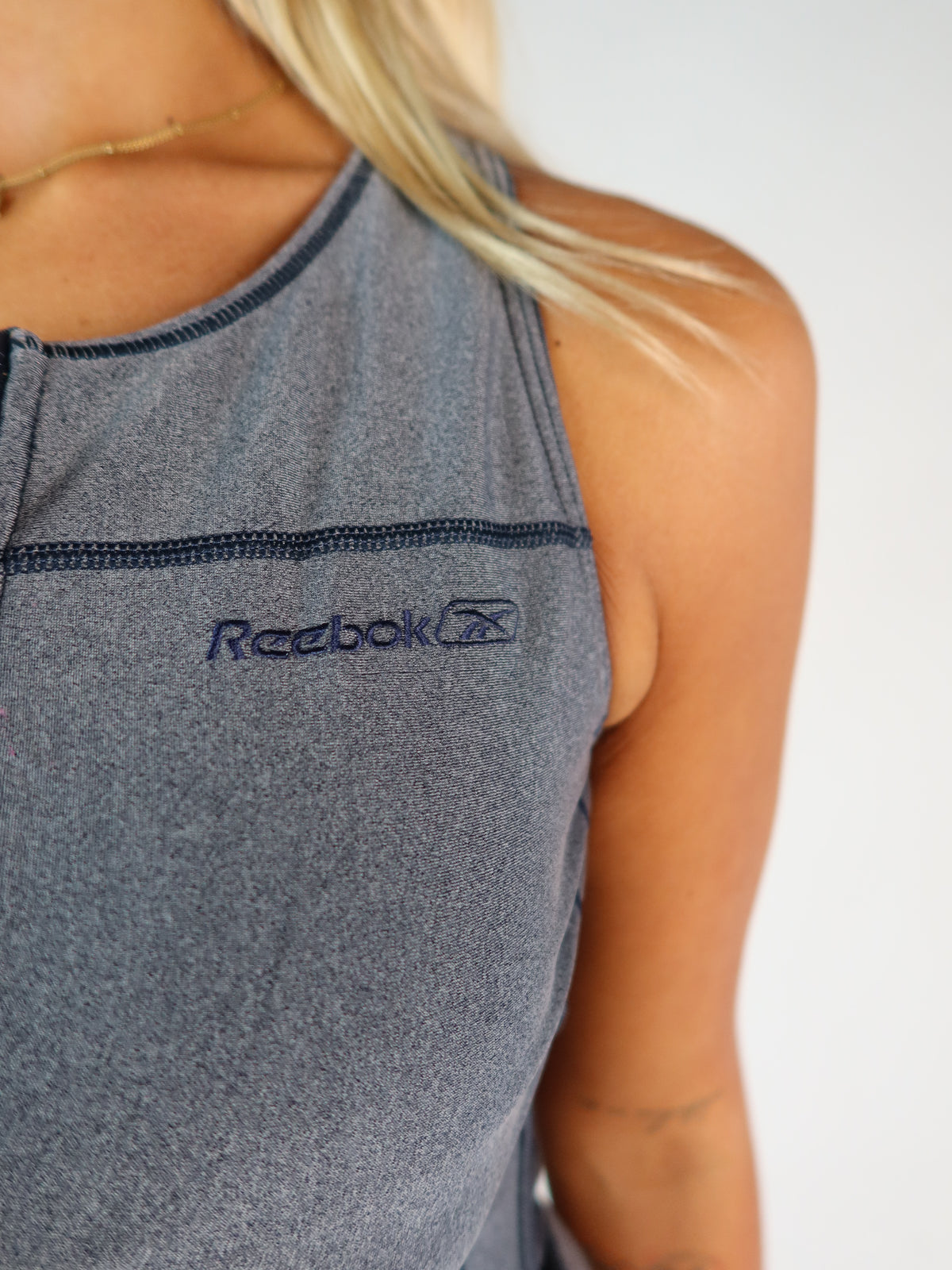 Reebok Grey Sporty Tank S