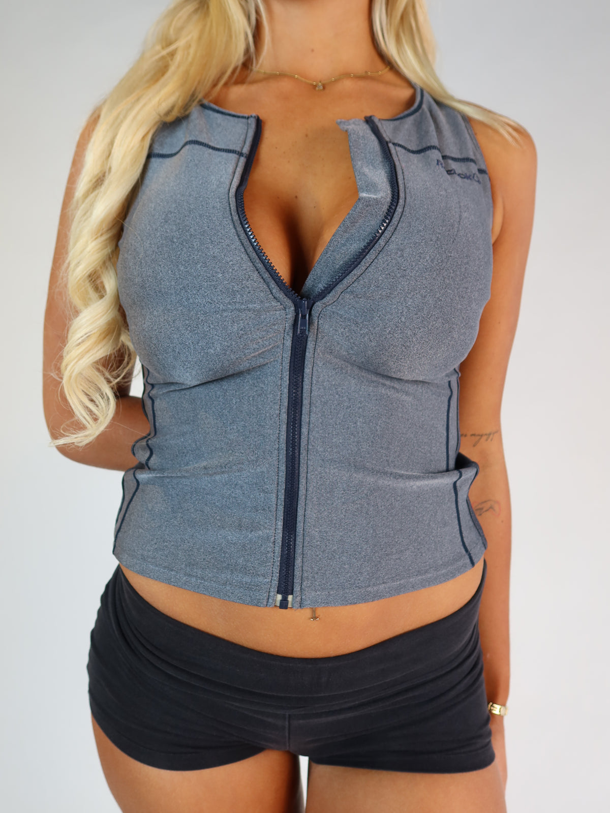 Reebok Grey Sporty Tank S