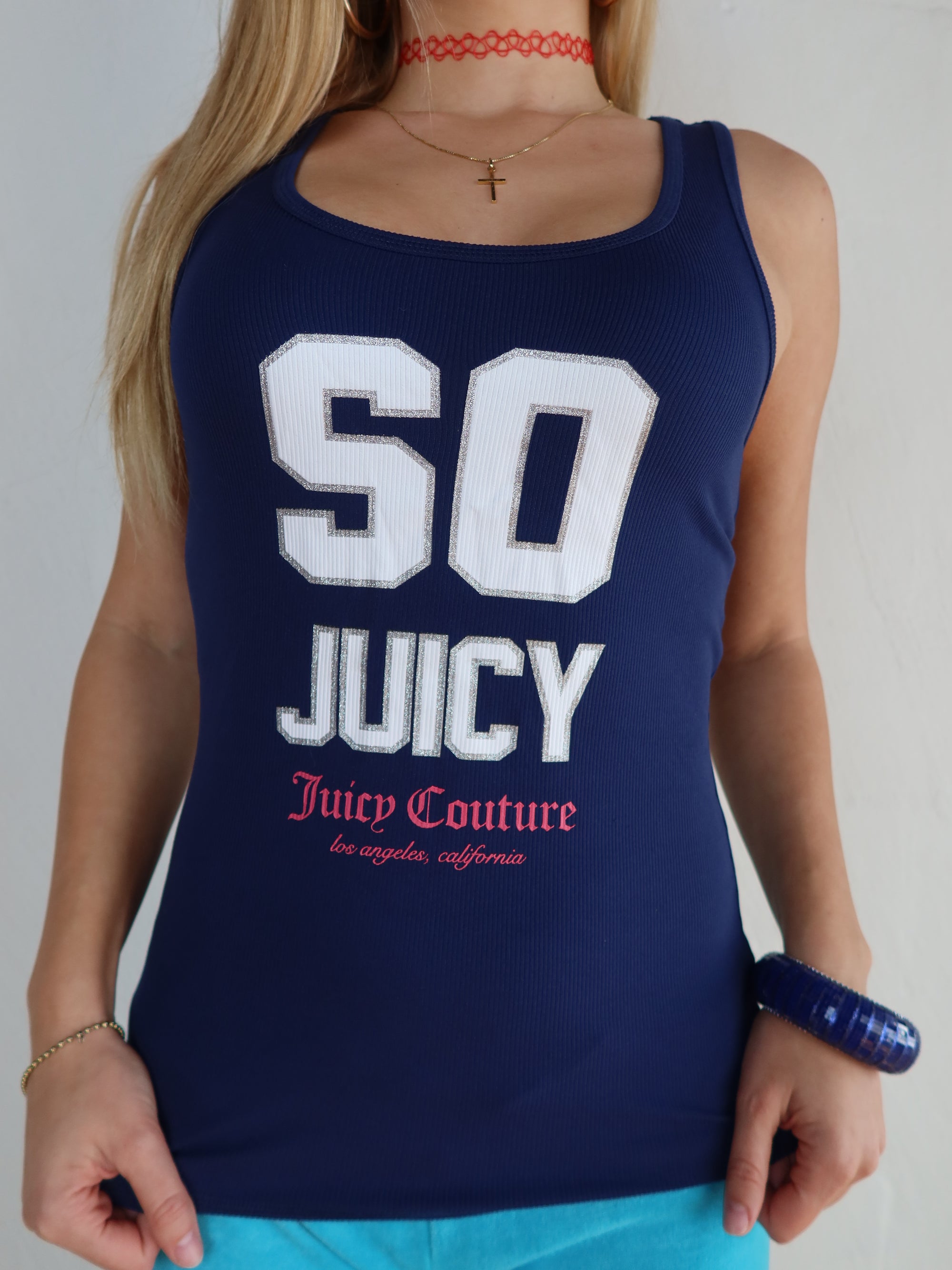 Y2K Juicy Tank Top S/M