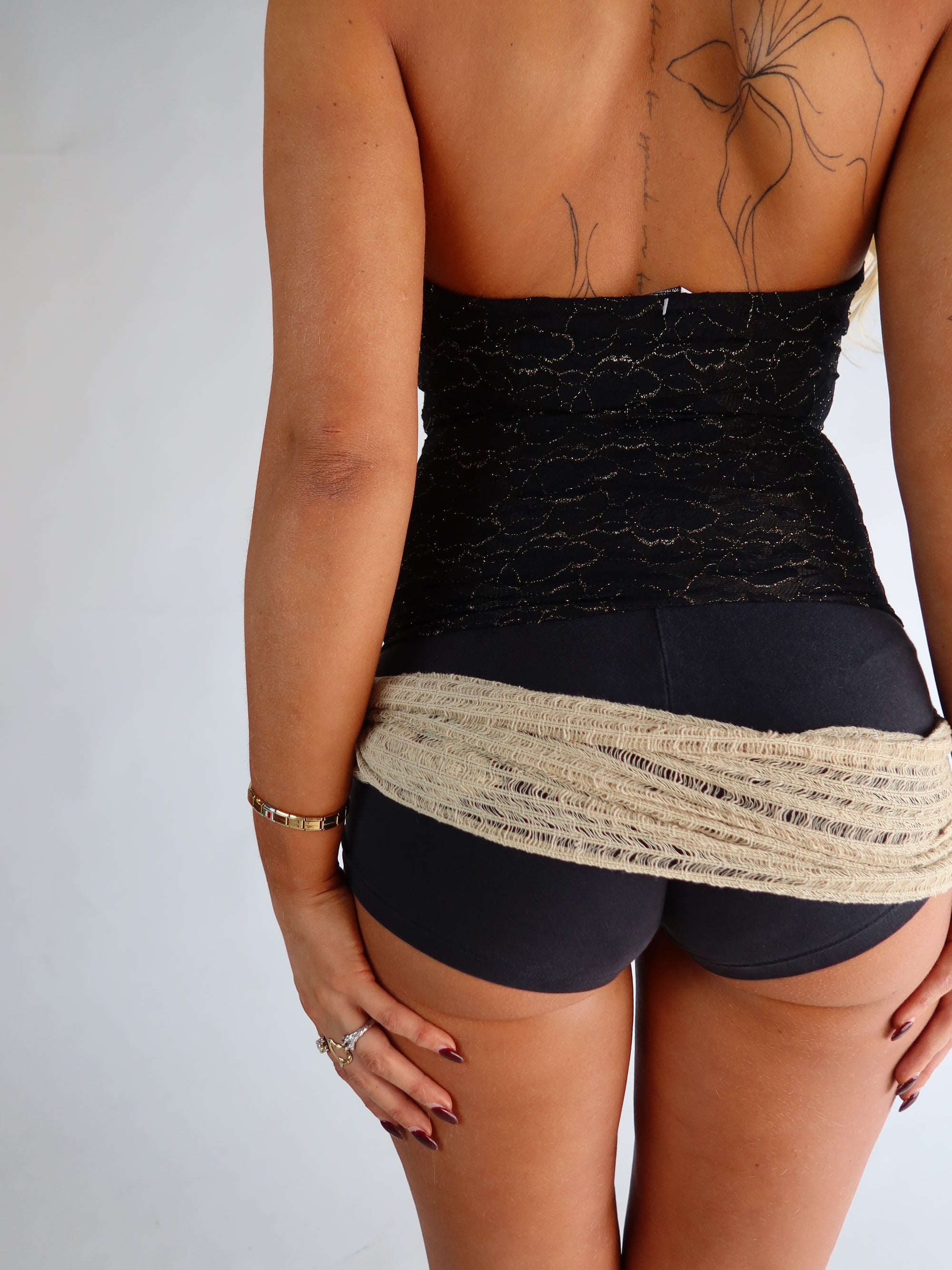Beige Festi Scarf