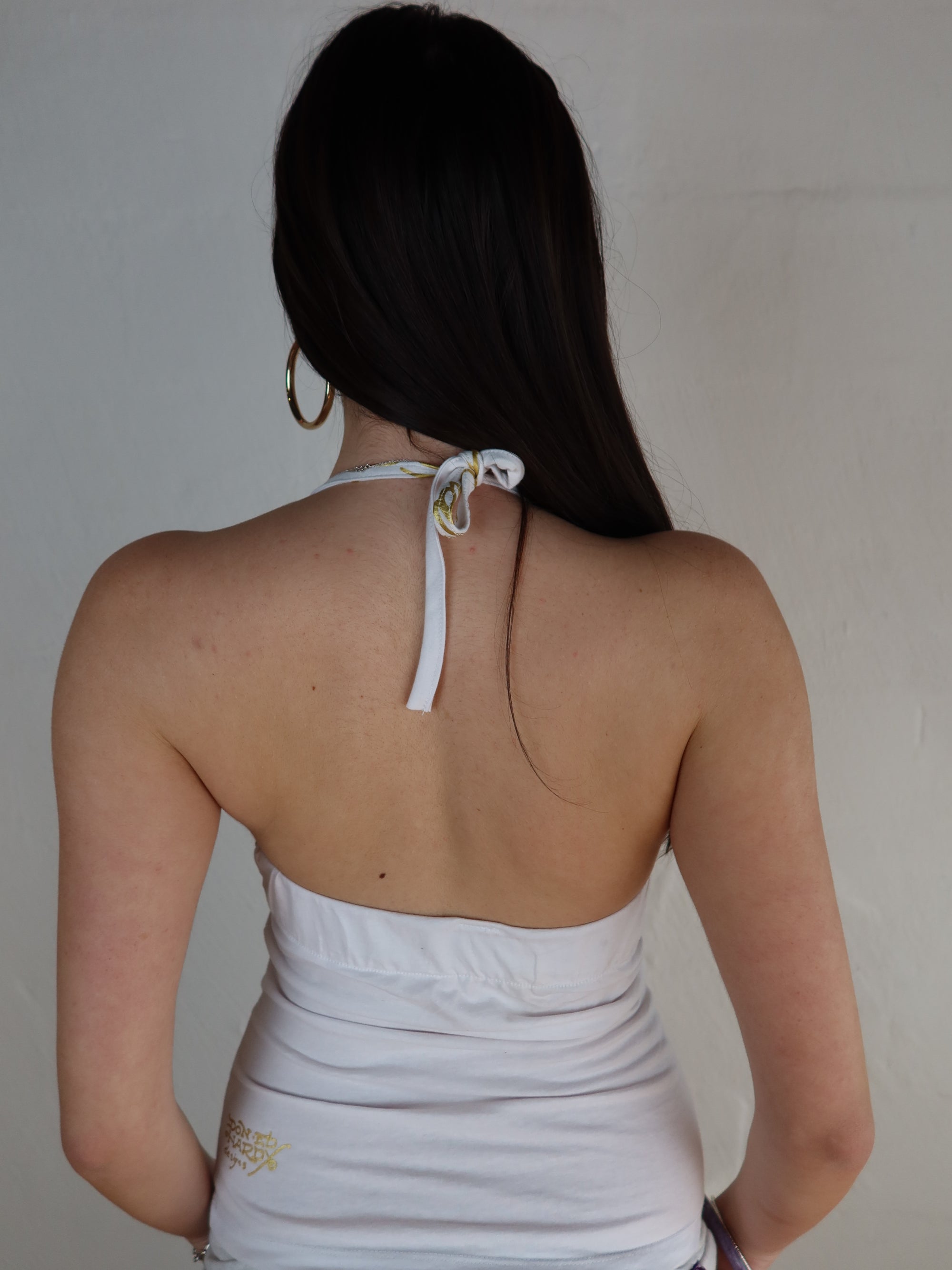 Y2K Ed Hardy Halter S/M