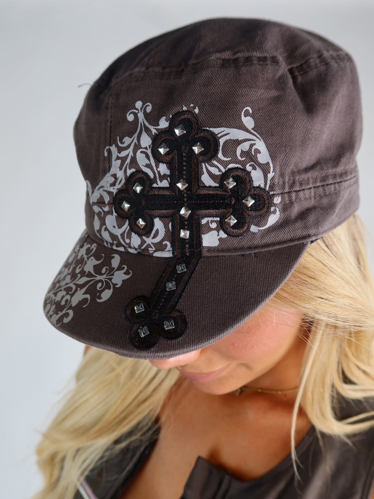Brown Cross Festi Cap