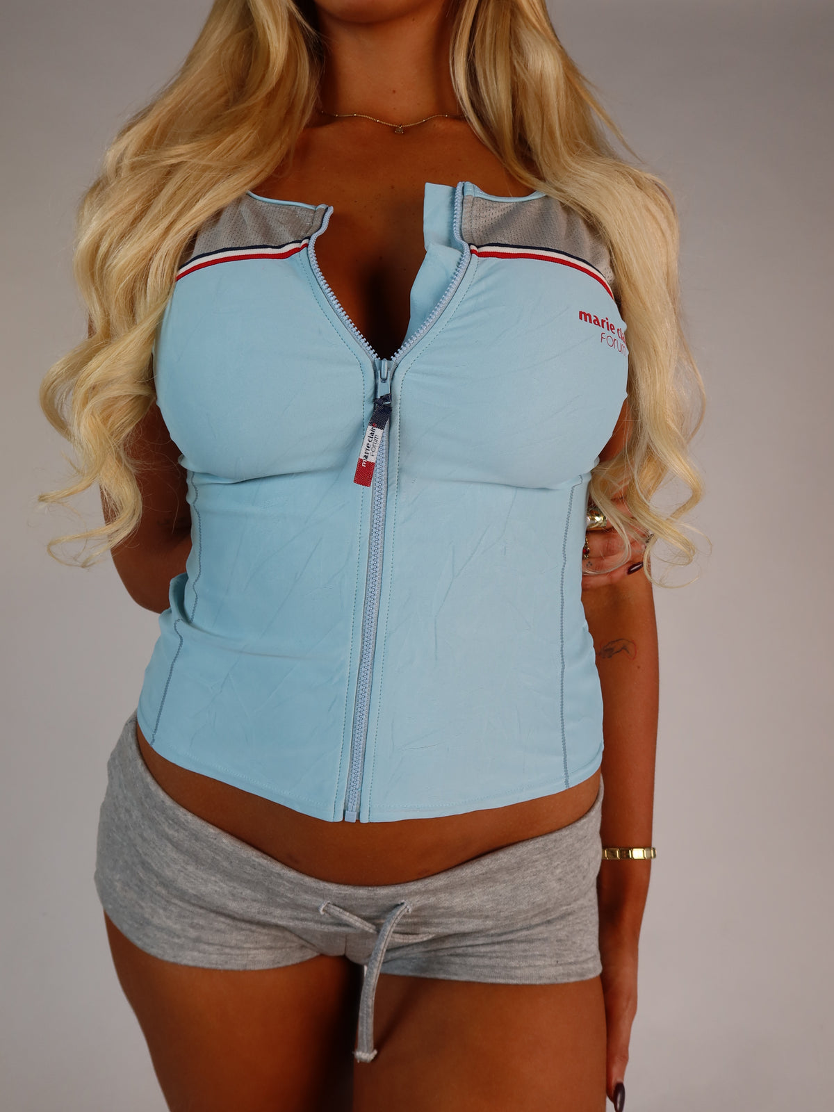 Baby Blue Sporty Tank S/M