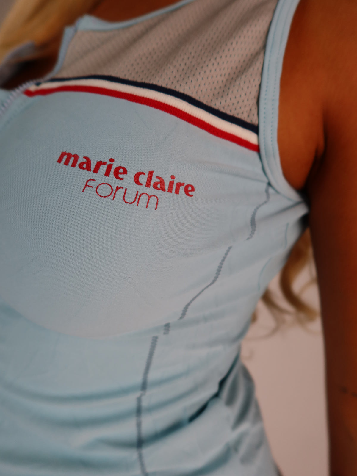 Baby Blue Sporty Tank S/M