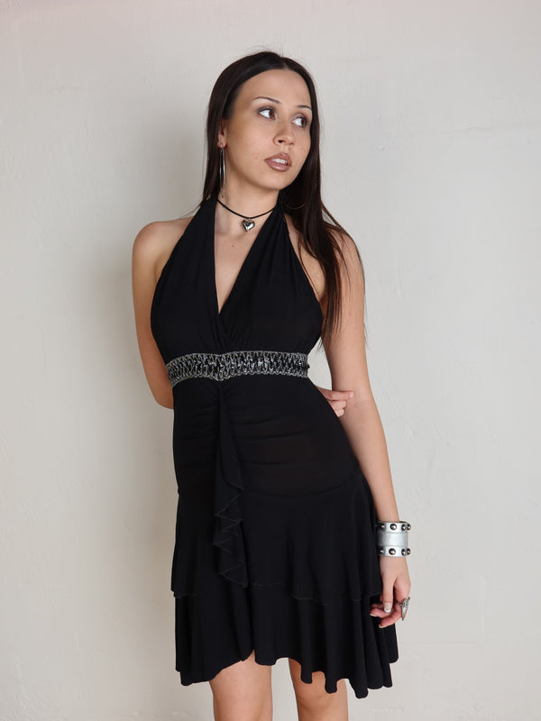 00's Halter Dress S