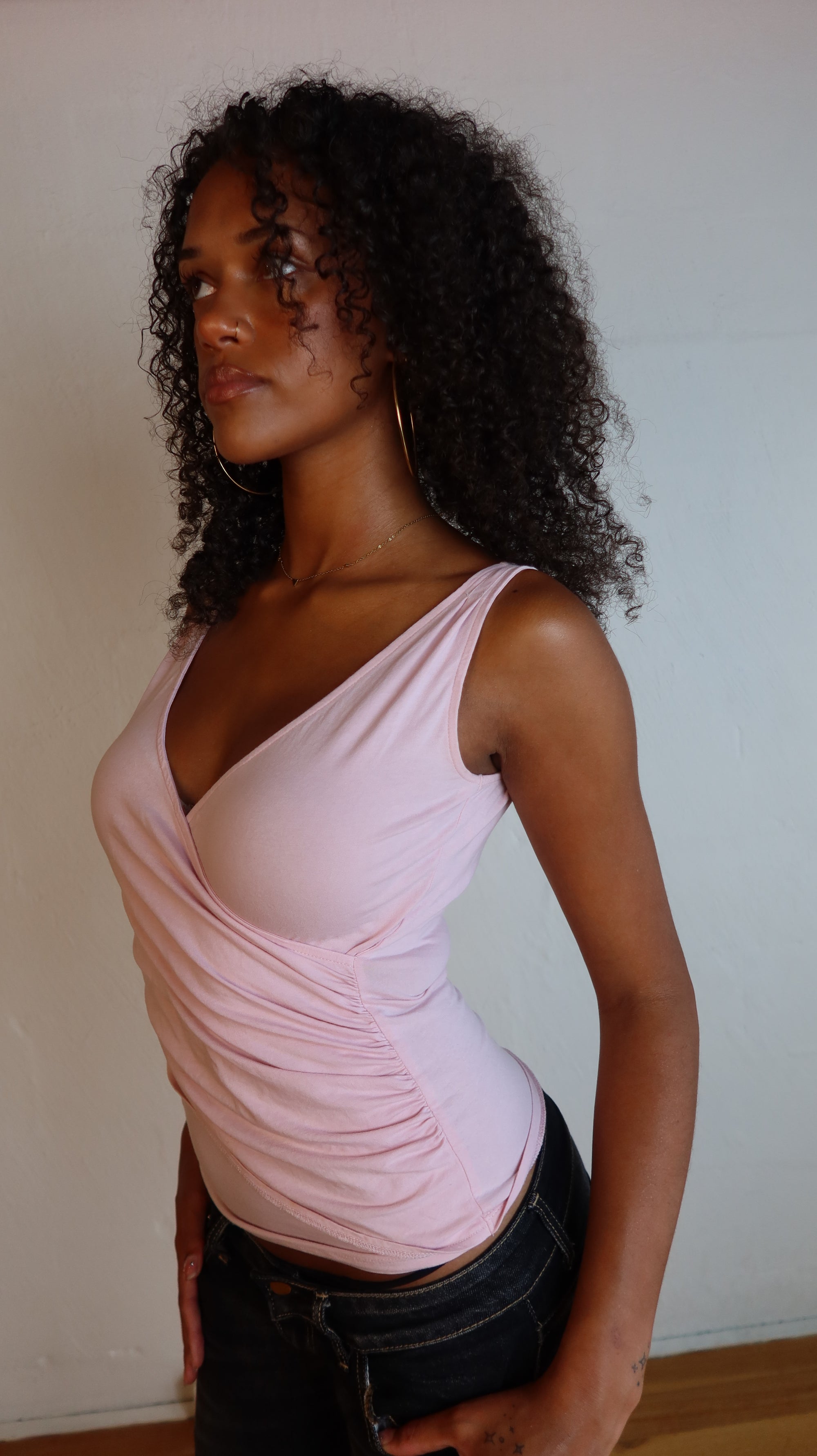 Pink Tank Top S