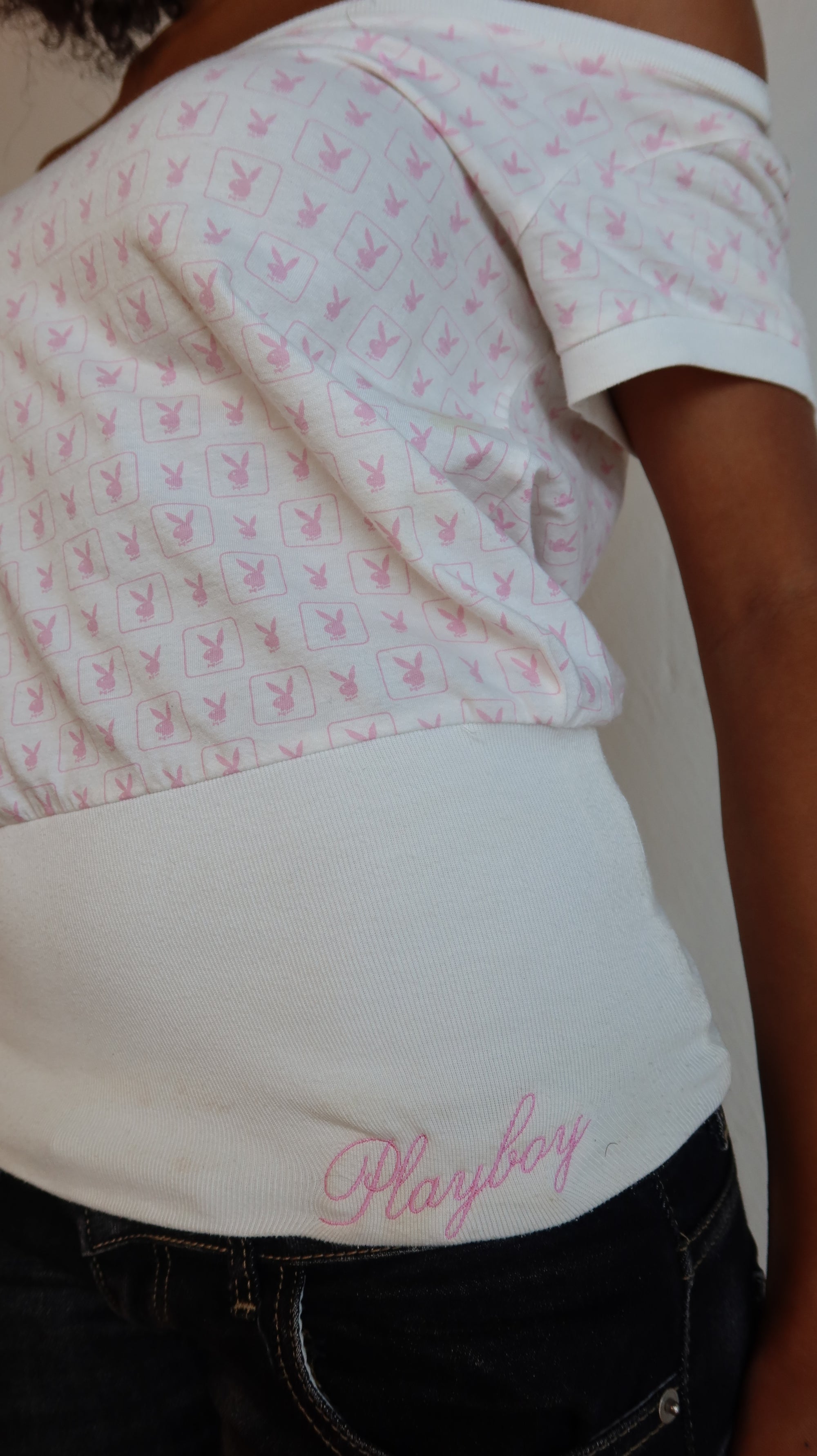 Playboy Off Shoulder Top S/M