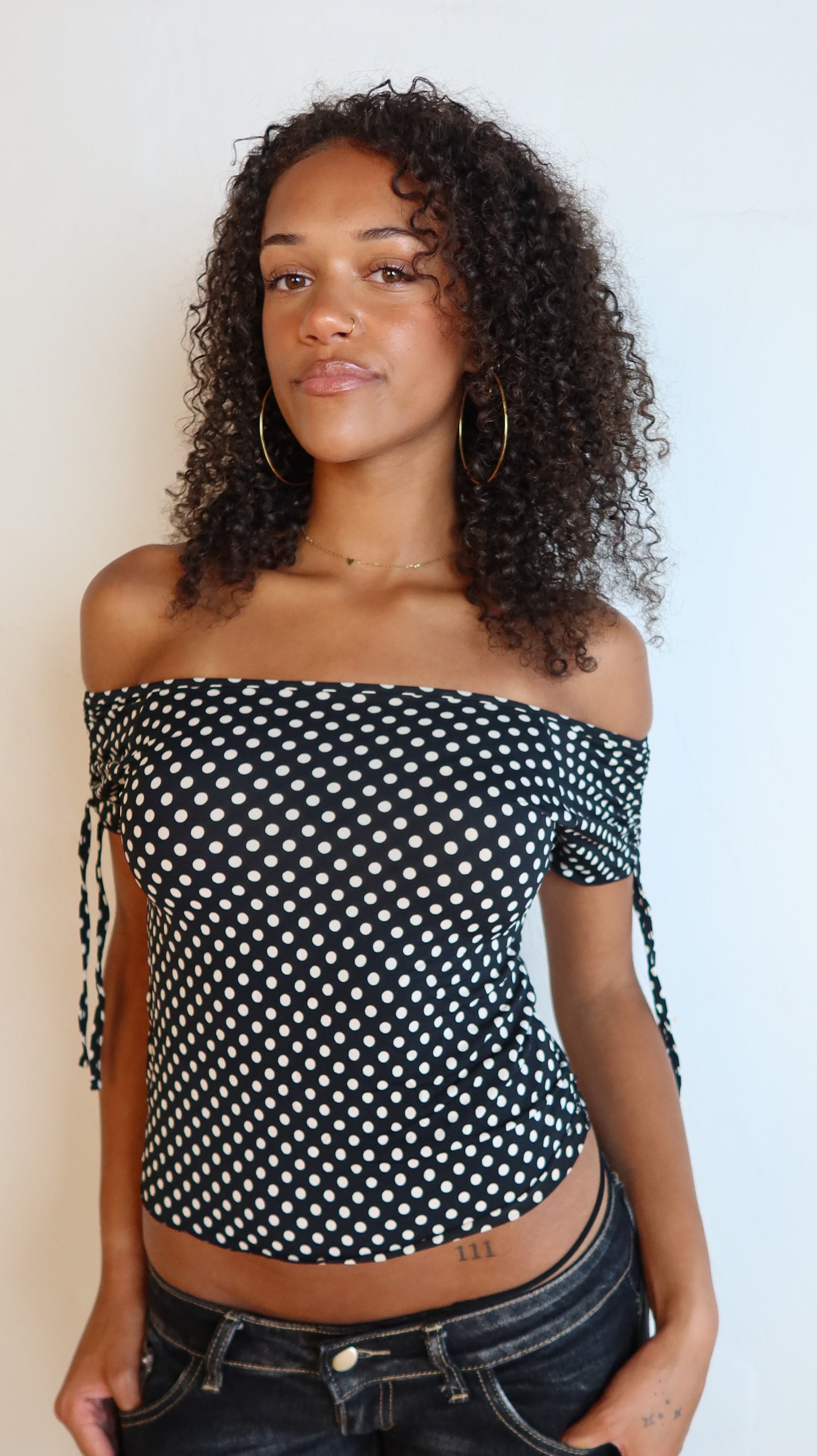 Polka Dot Top XS/S