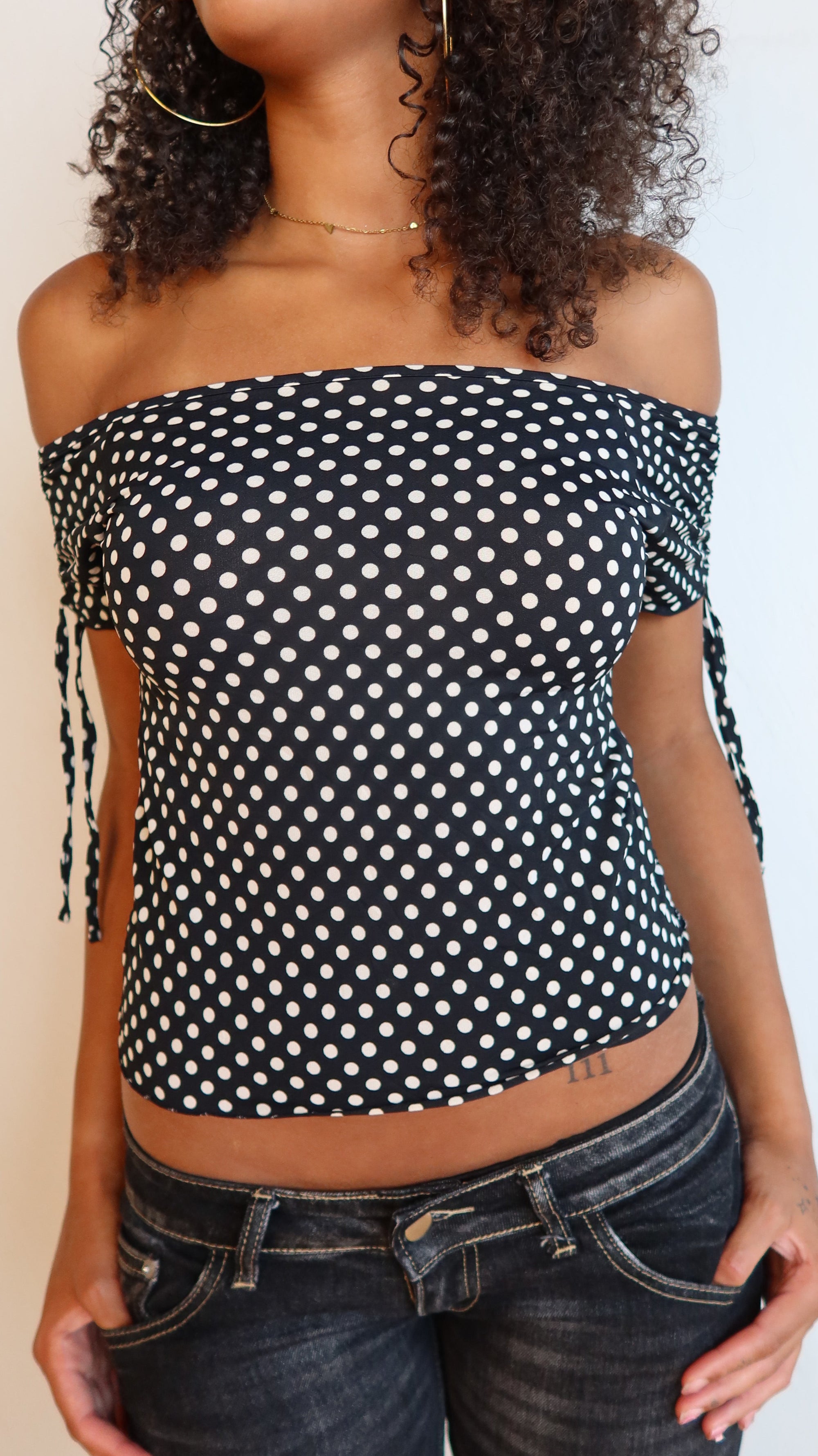 Polka Dot Top XS/S