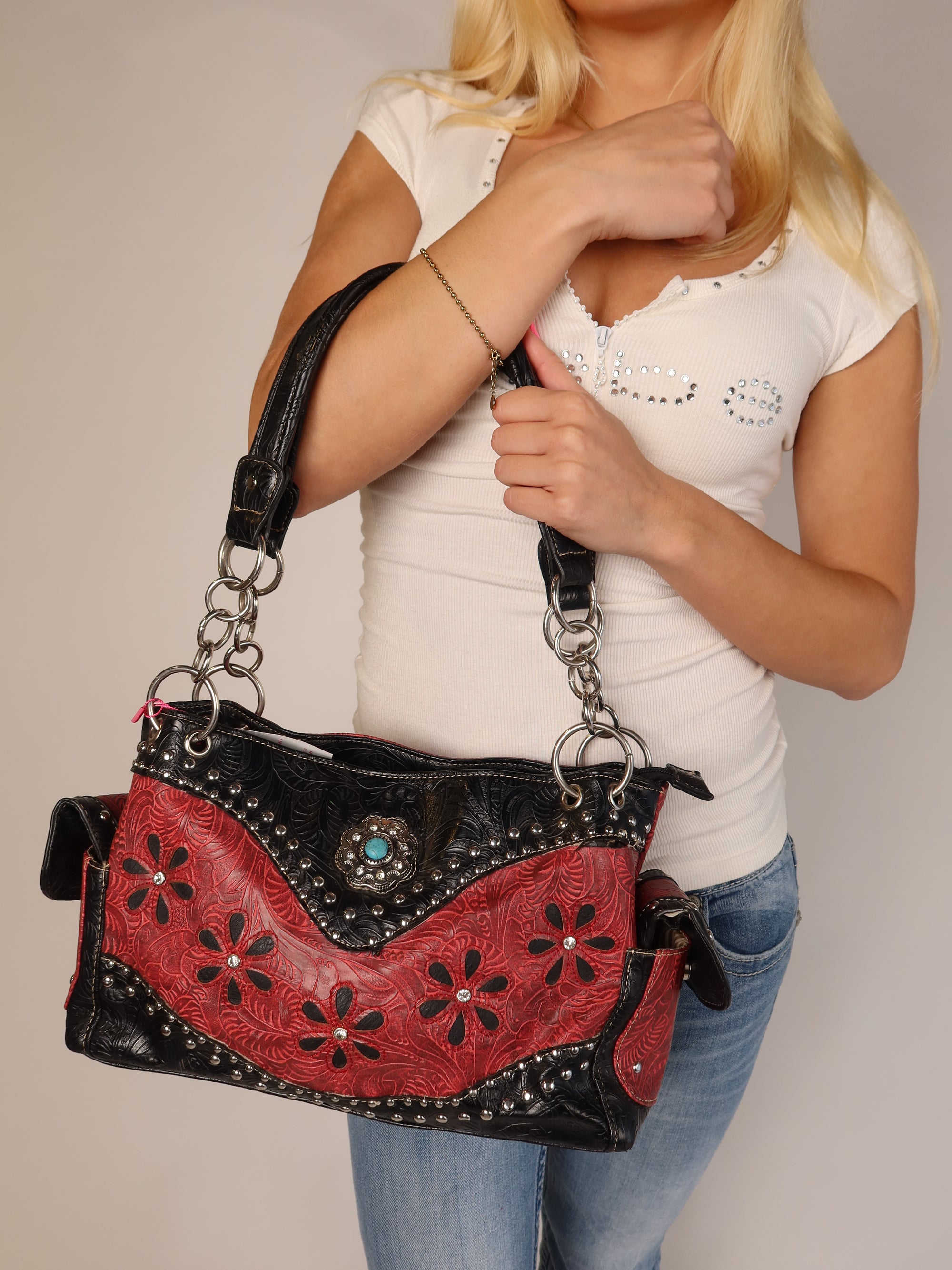 Leather Western Style Bag