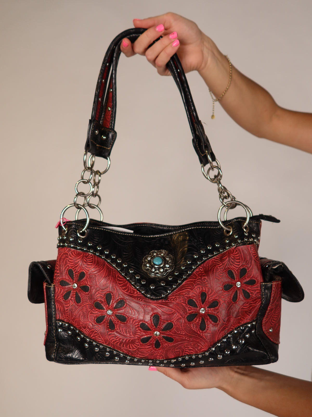 Leather Western Style Bag