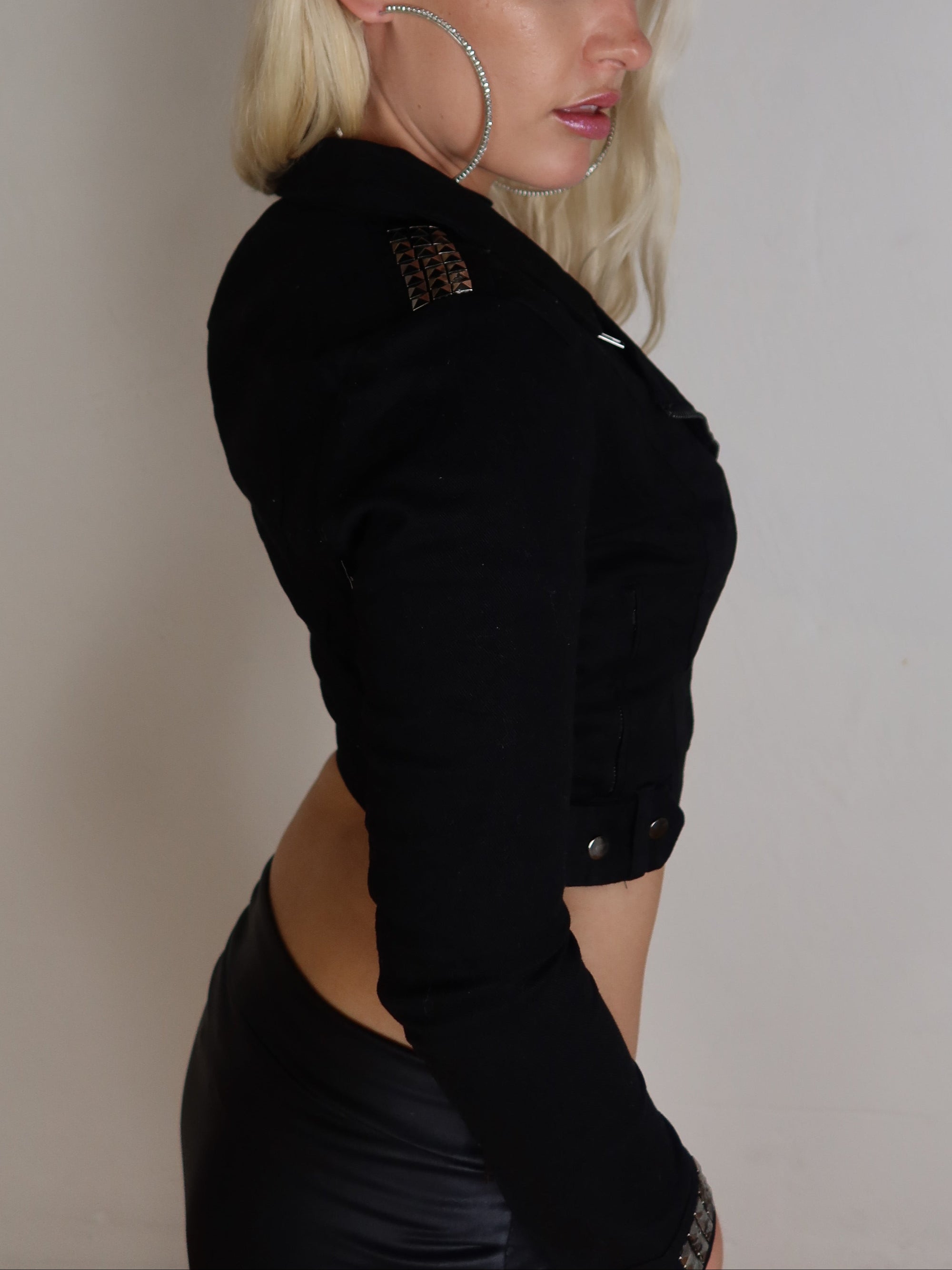 00's Studded Denim Jacket XS/S