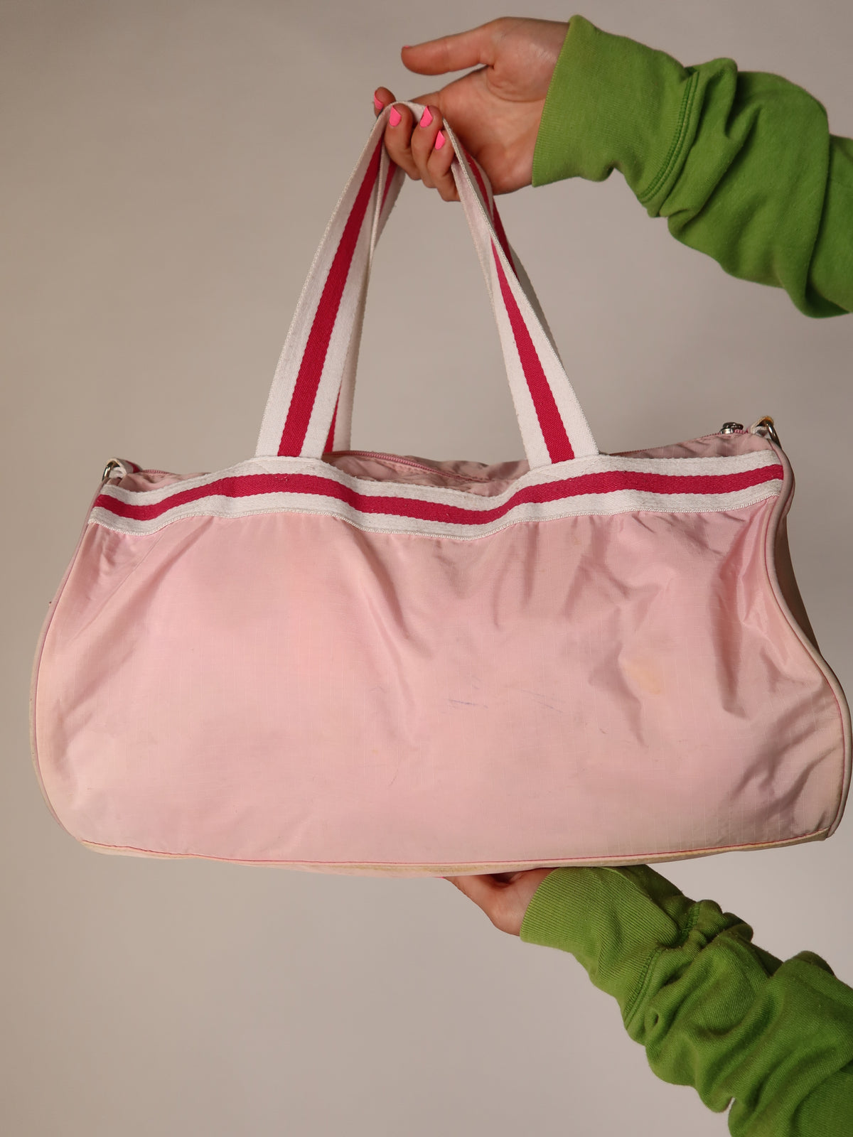 Von Dutch Pink Duffle Bag