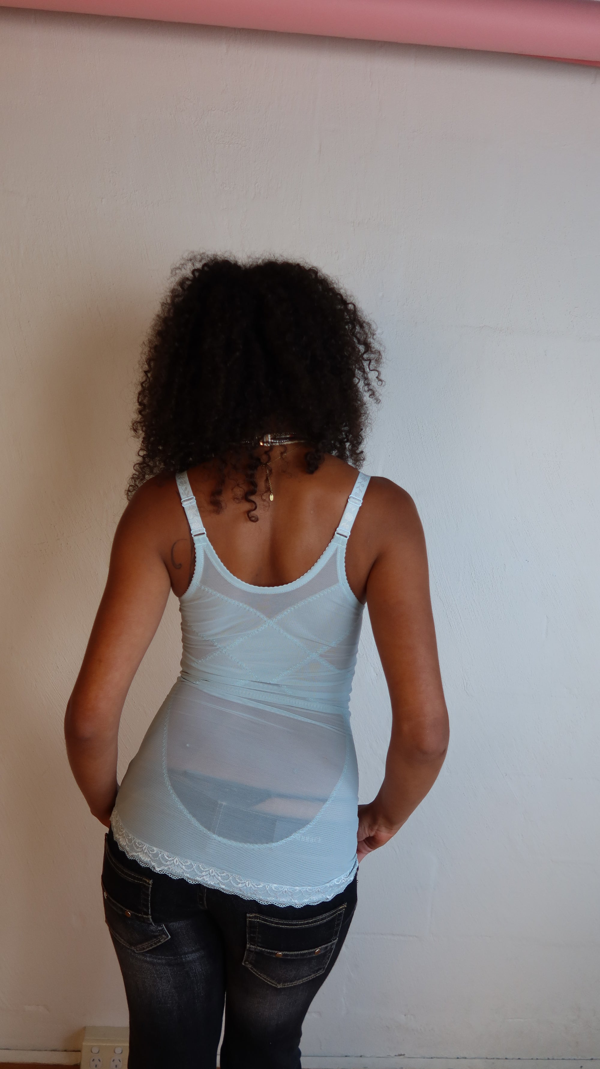 Mesh Corset Tank XS/S