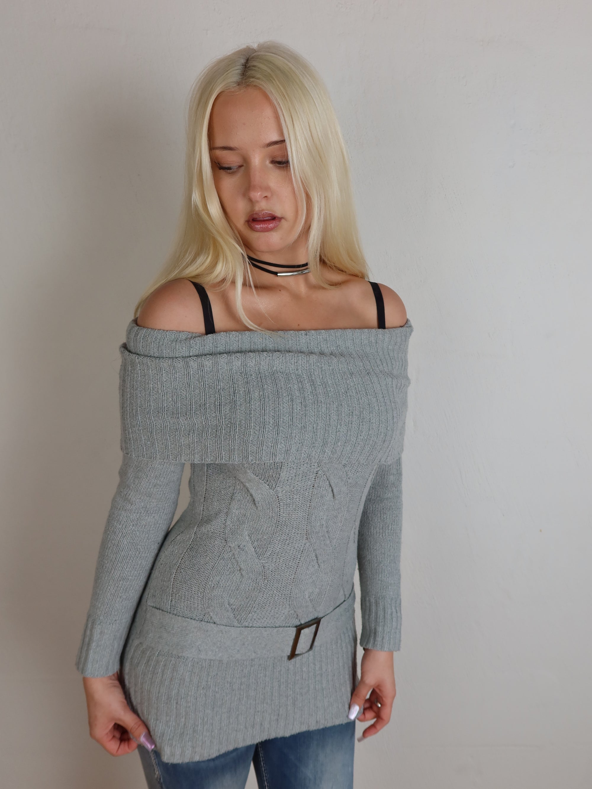 Y2K Knitted Dress XS/S