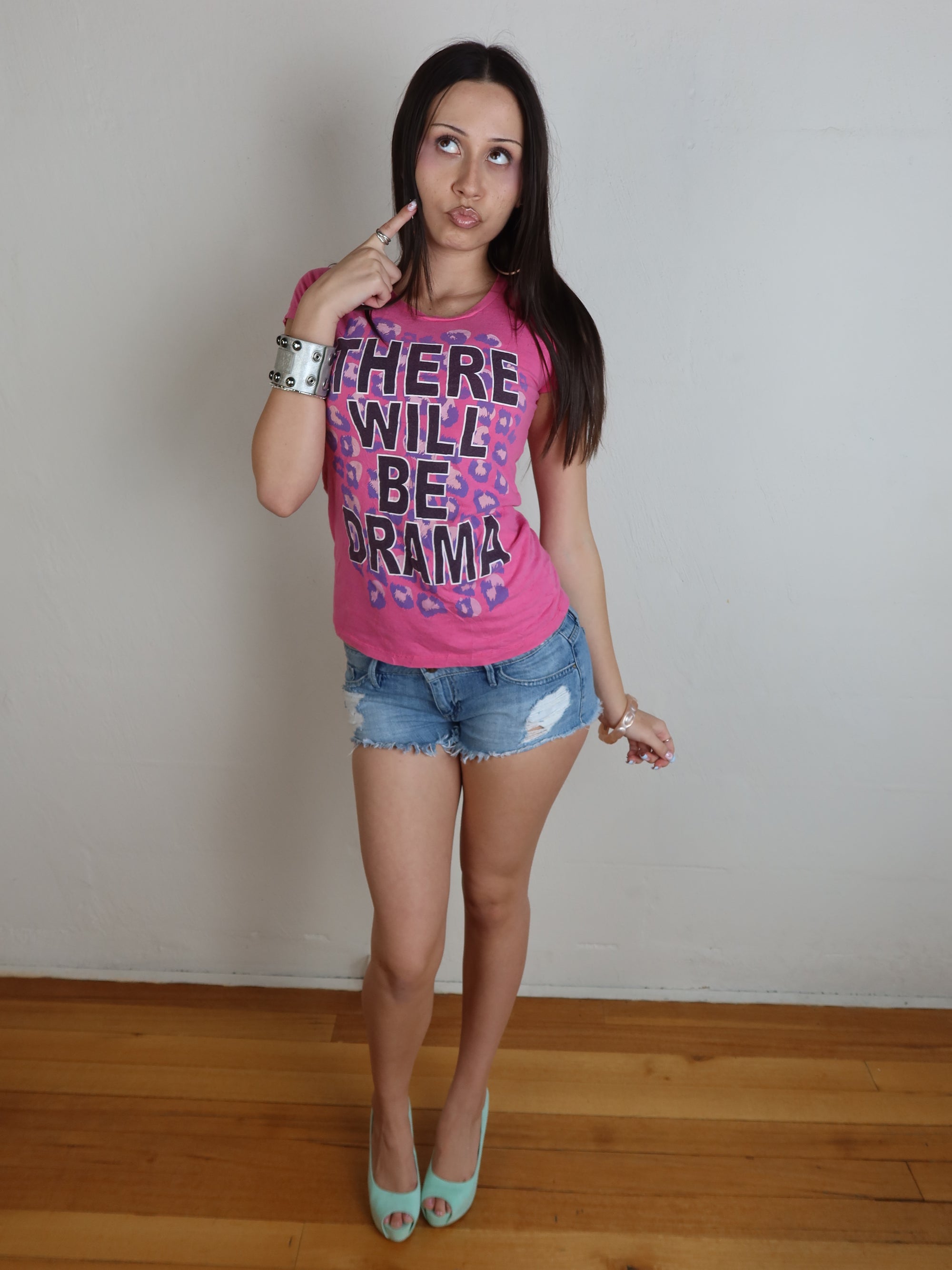 Y2K Drama Tee XS/S