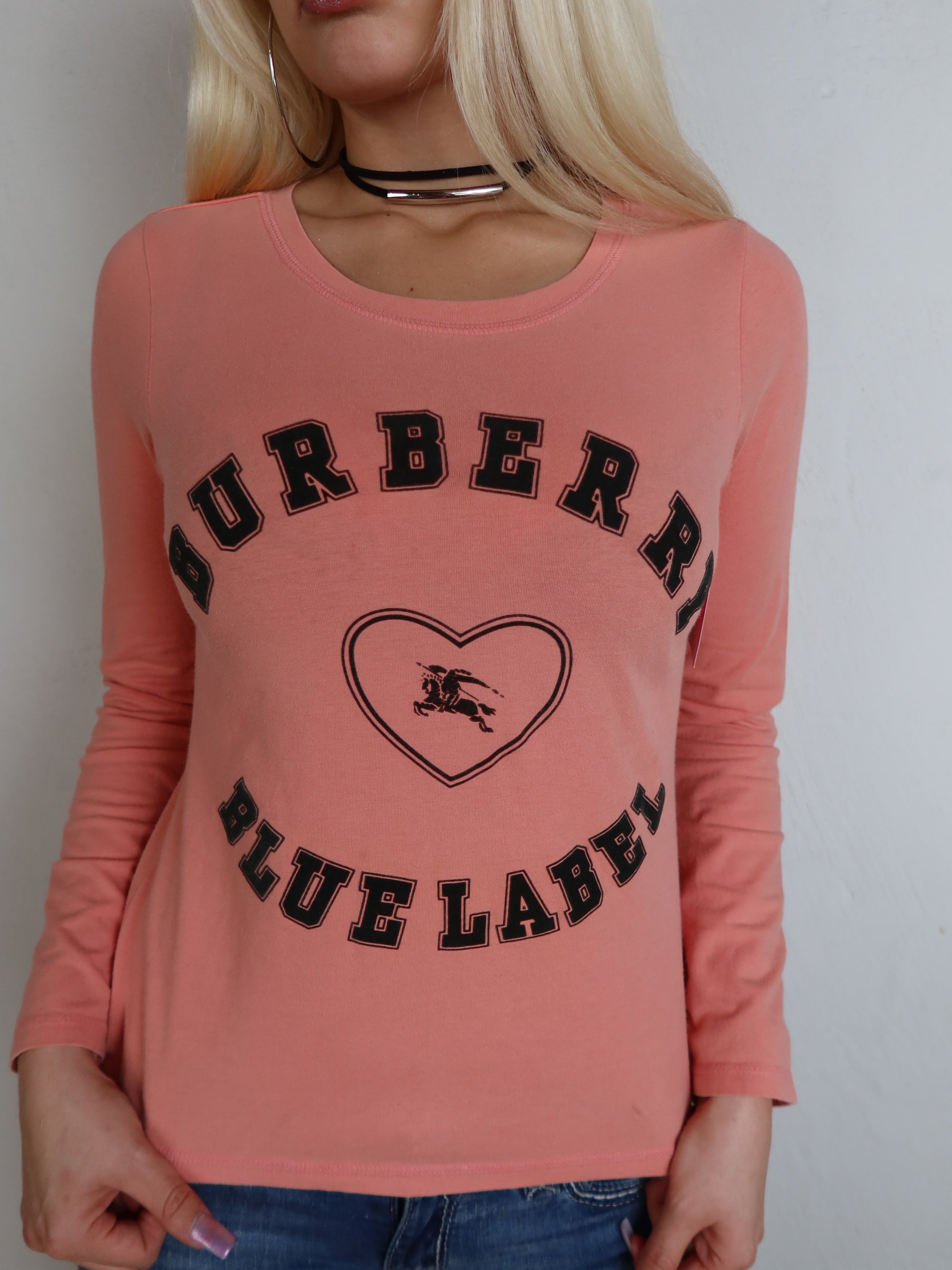 Y2K Burberry Top S/M