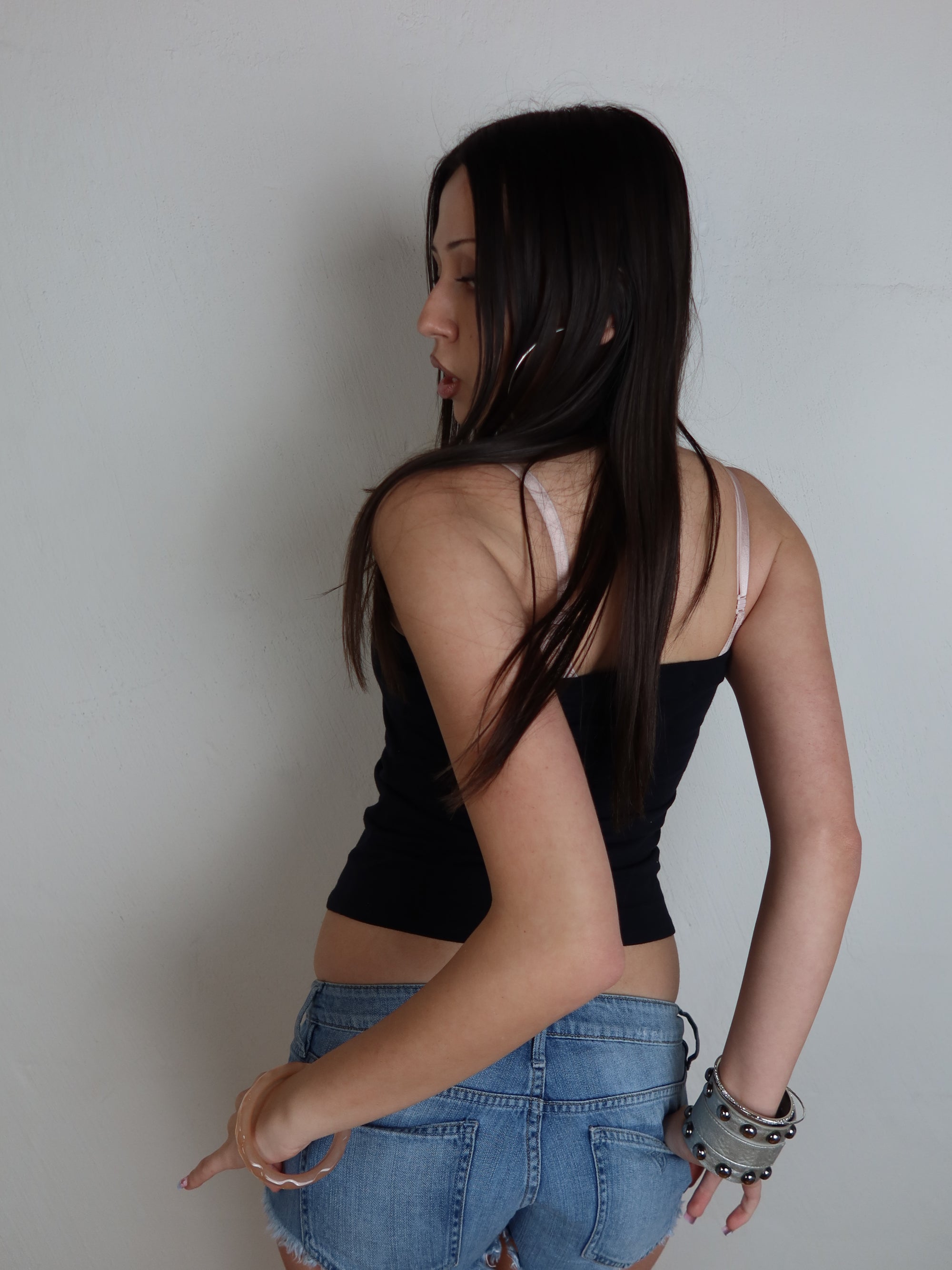 Y2K Von Dutch Tube Top S