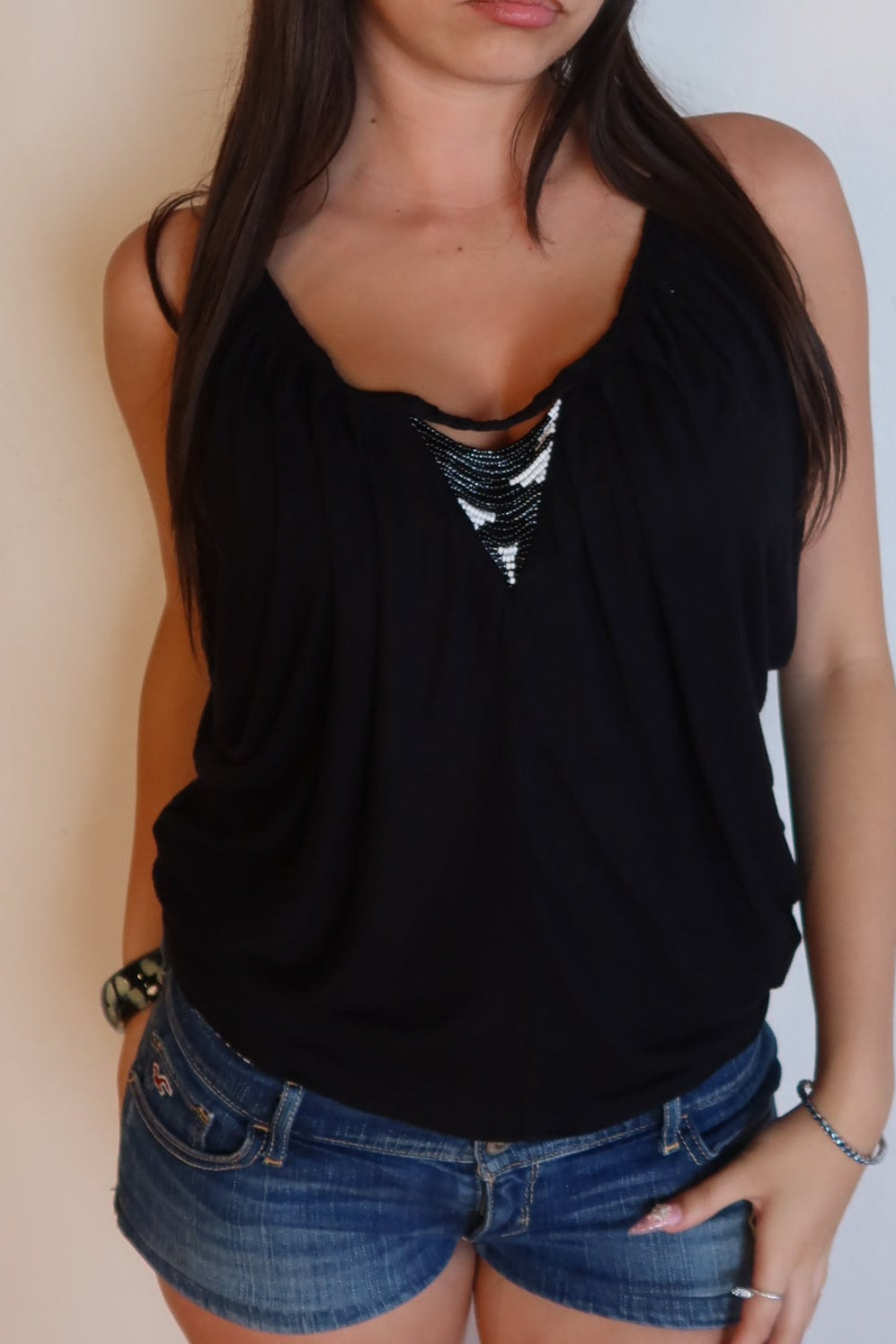 Guess Beaded Top M