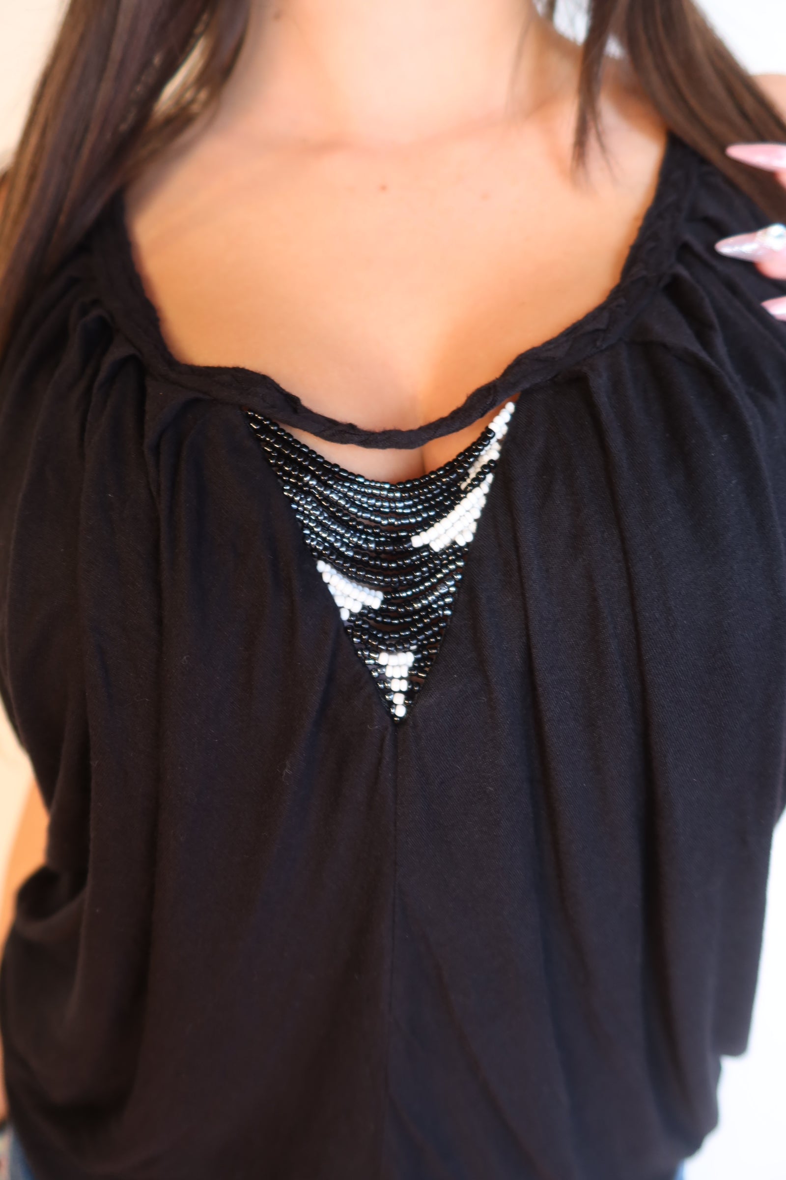 Guess Beaded Top M