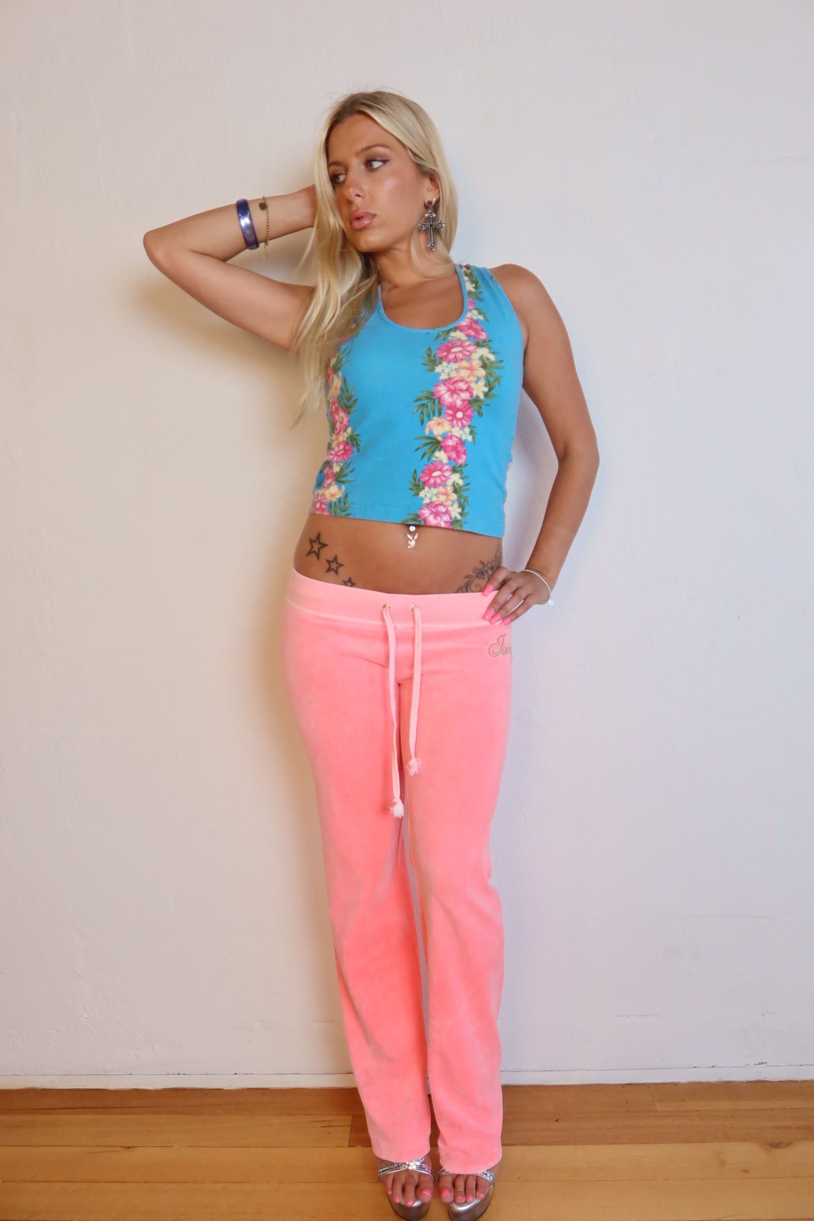 Tropical Blue Tank S