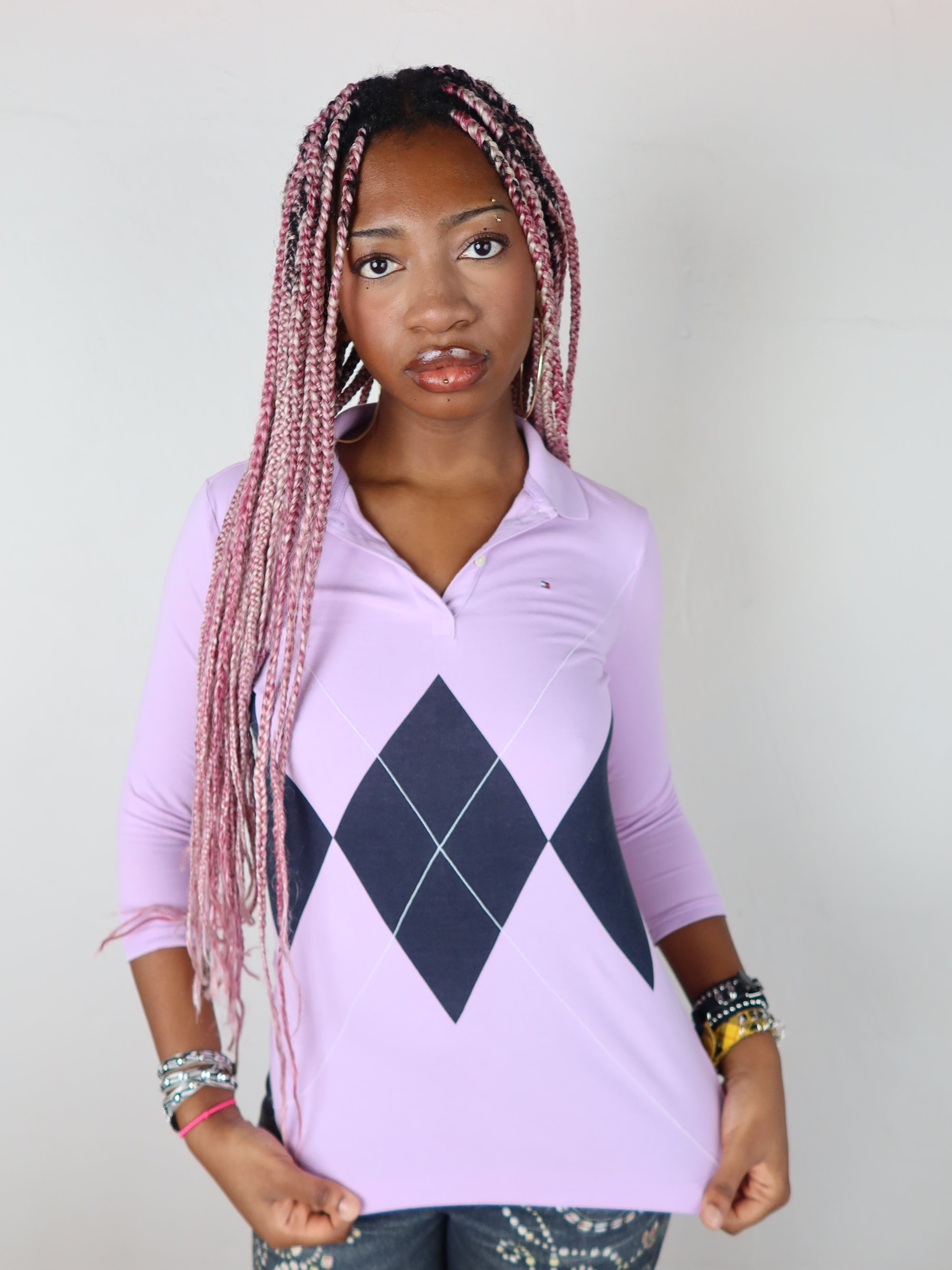 Y2K Tommy Hilfiger Top S