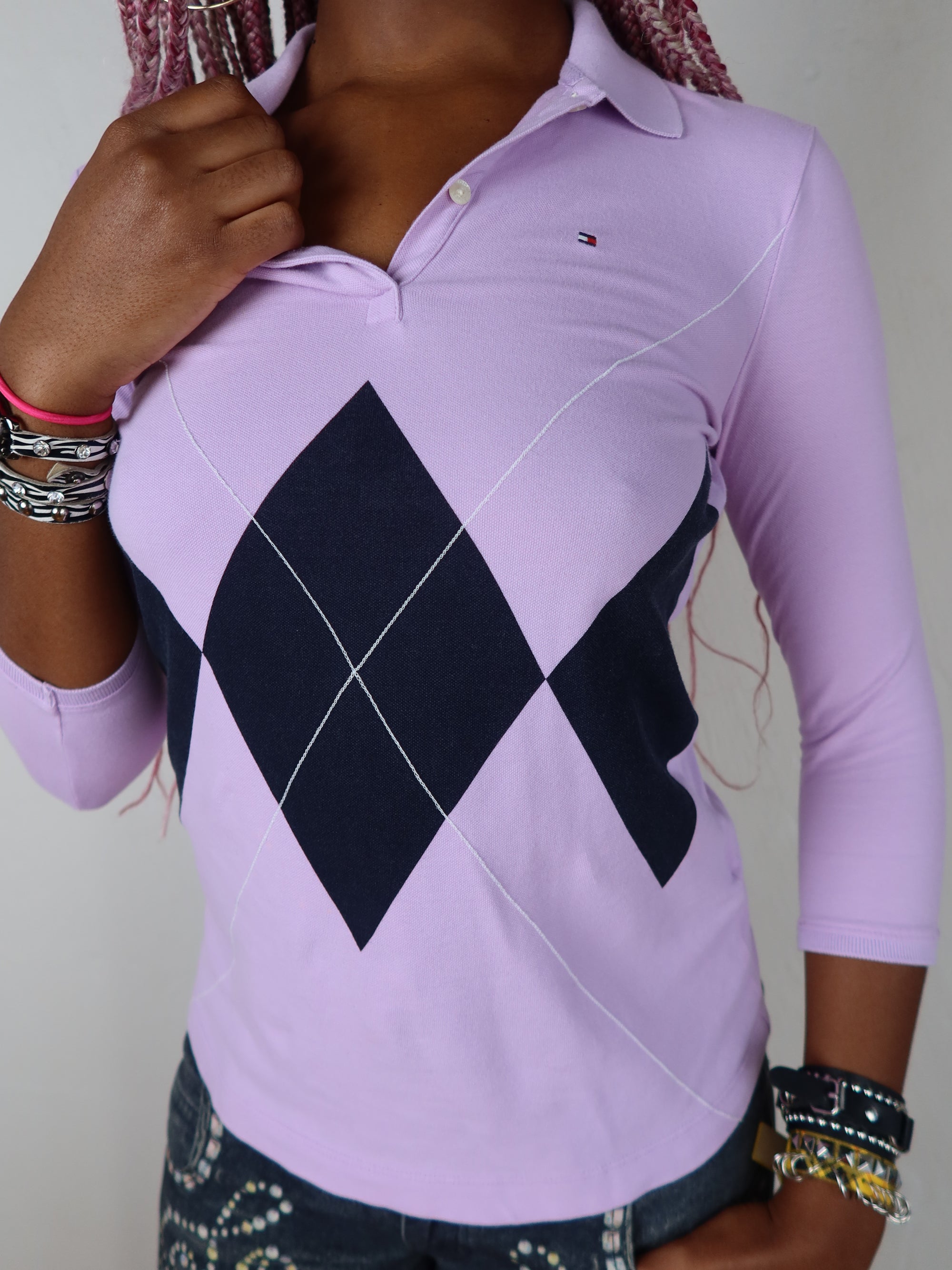 Y2K Tommy Hilfiger Top S